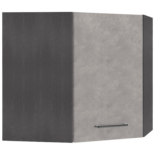 HELD MÖBEL Eckhängeschrank »Tulsa«, 60 cm breit, 1 Tür, schwarzer  Metallgriff, hochwertige MDF Front kaufen | BAUR
