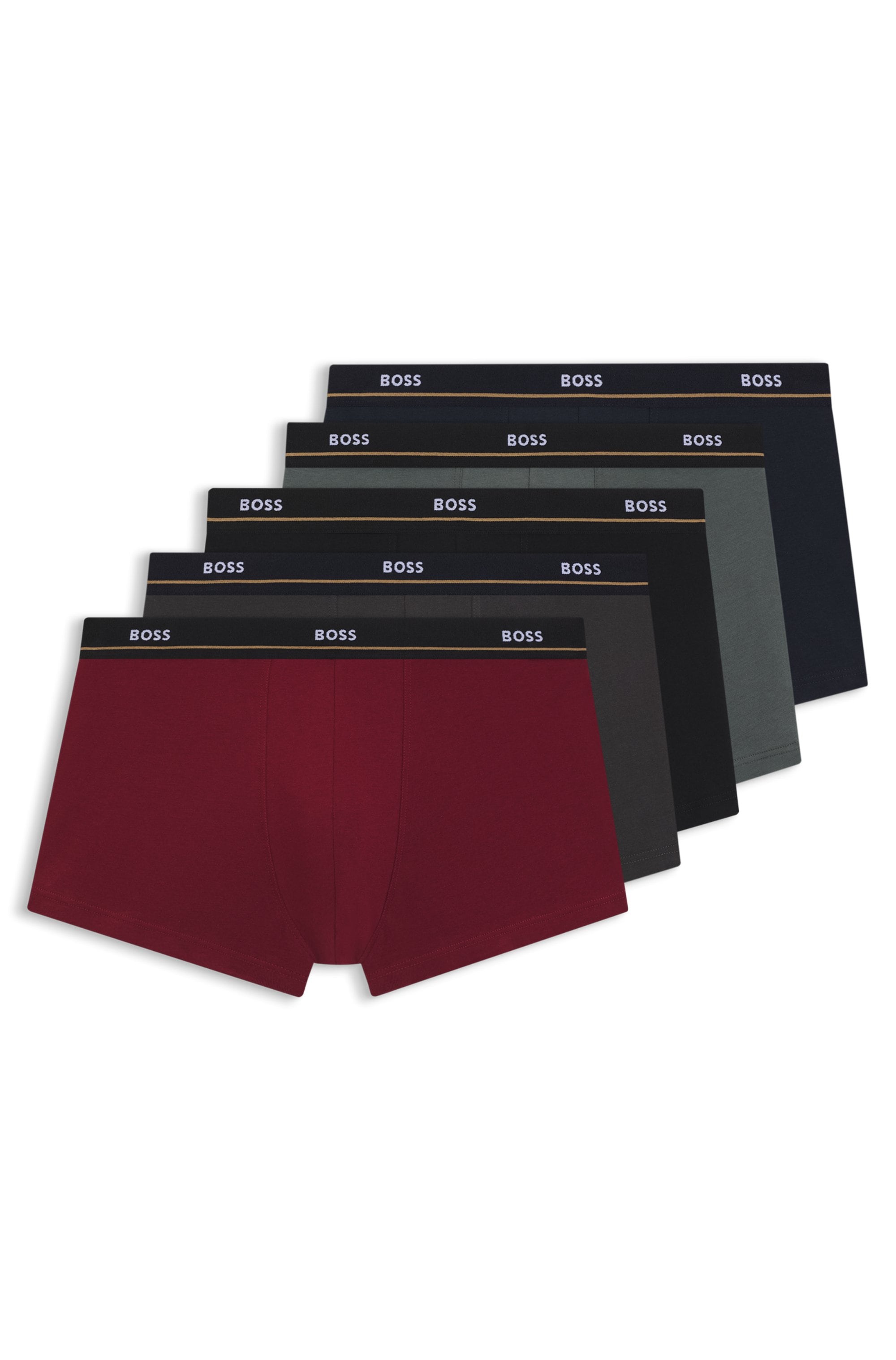 BOSS Trunk "Trunk 5P Essential", (Packung, 5 St., 5er), mit elastischem Bun günstig online kaufen