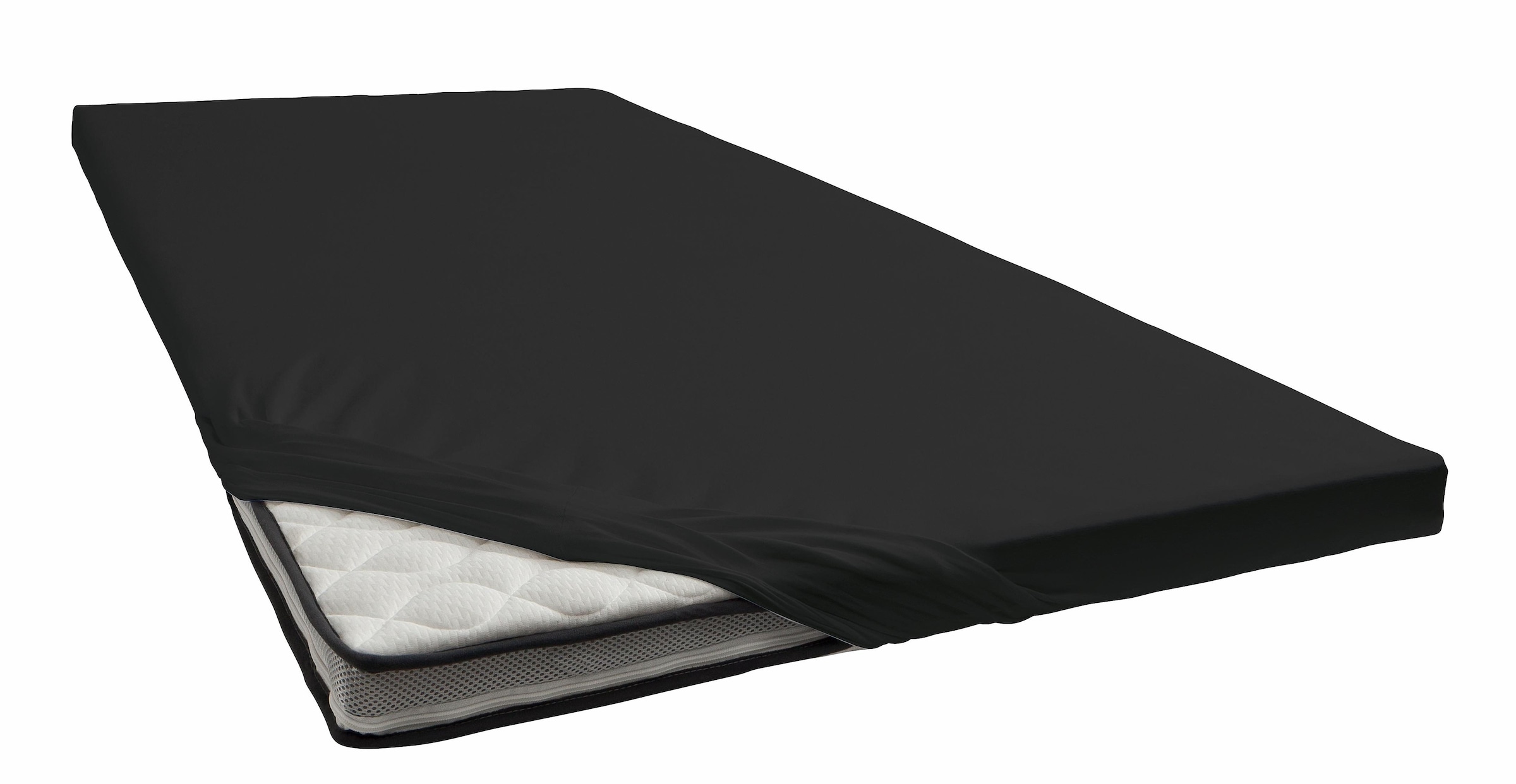 bellana Spannbettlaken »Jersey-Elasthan deluxe...