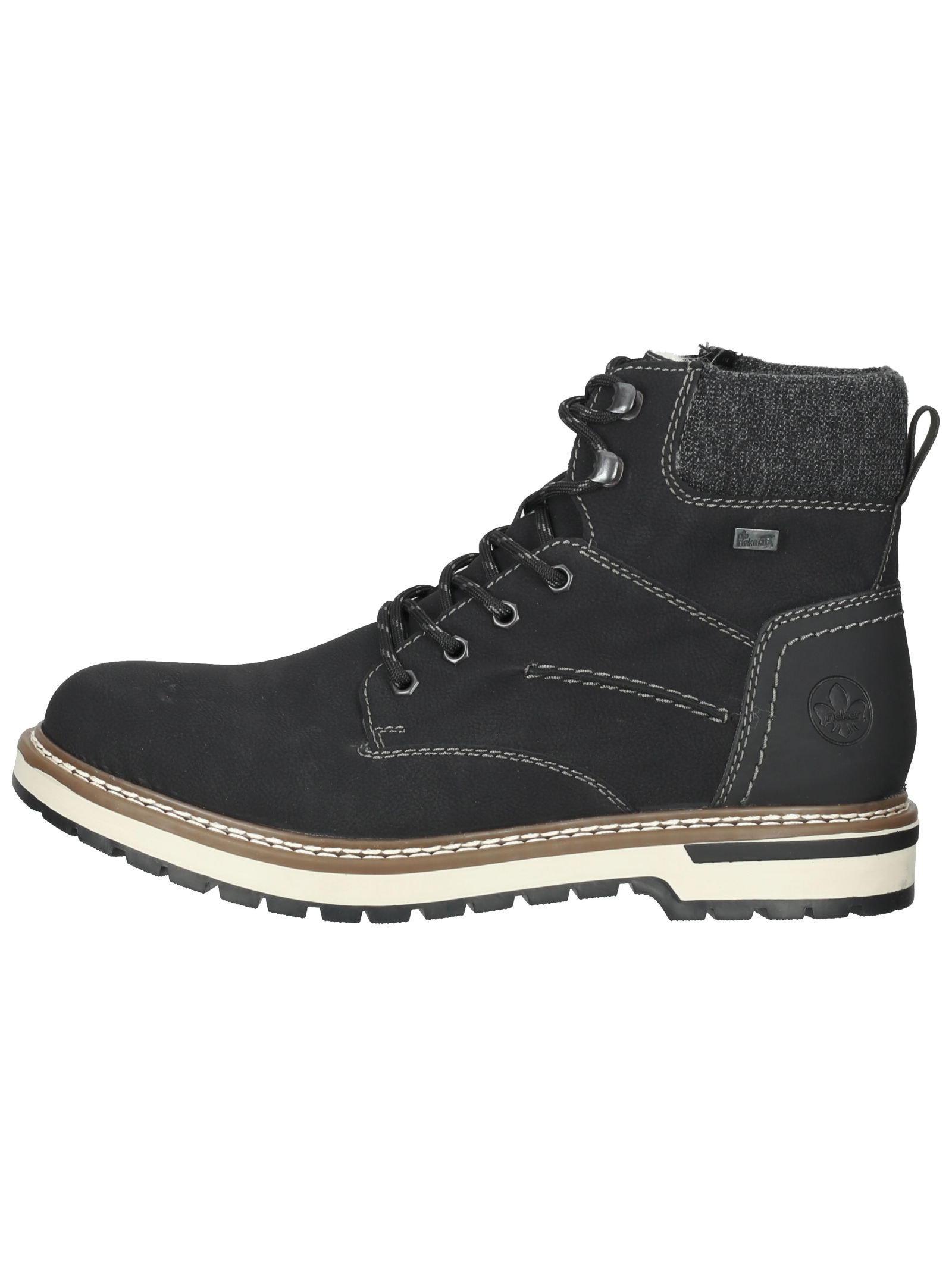 Rieker Schnürstiefelette »Rieker Stiefelette Lederimitat/Textil«