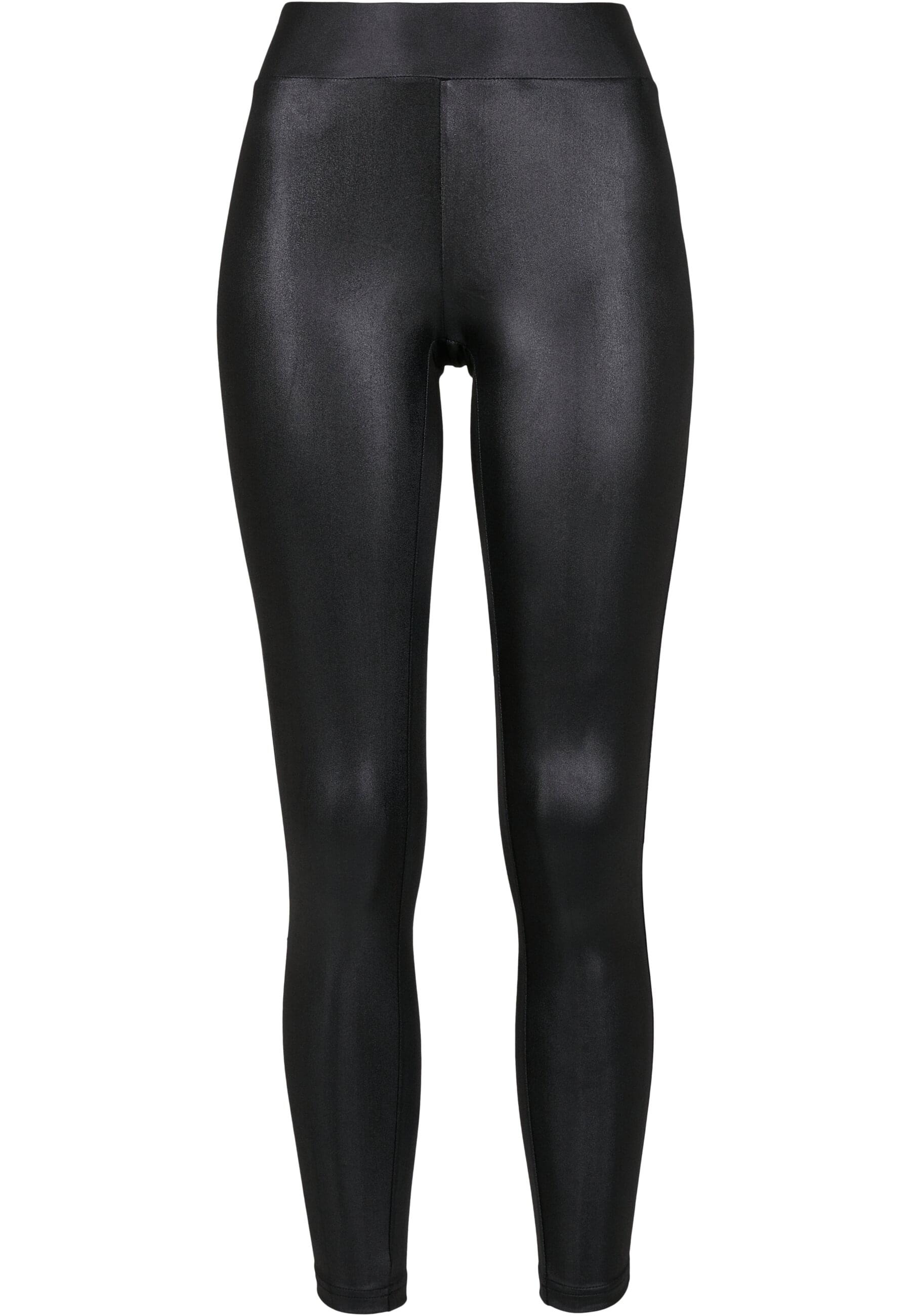 URBAN CLASSICS Leggings "Urban Classics Damen Ladies Synthetic Leather Leggings", (1 tlg.)