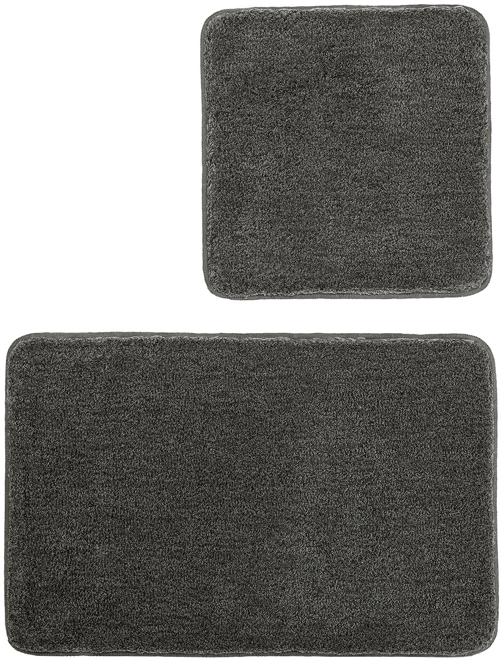 Kleine Wolke Badematte »RELAX«, Höhe 30 mm, rutschhemmend beschichtet, fußbodenheizungsgeeignet, Badteppich, Uni Farben, rechteckig, rund und als Set erhältlich