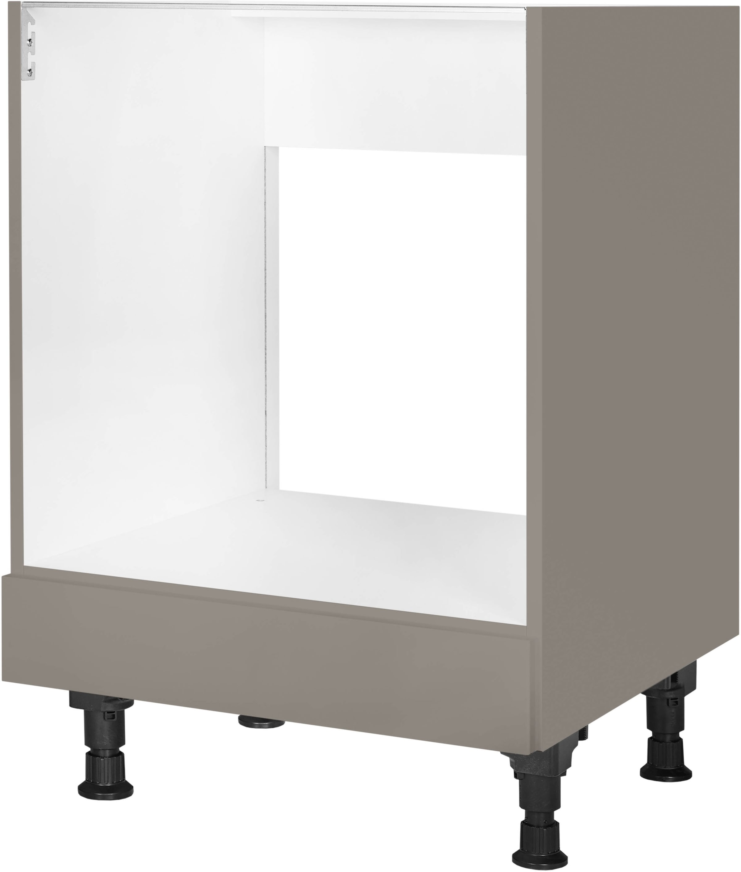 nobilia Herdumbauschrank ""Laser", vormontiert, mit höhenverstellbaren Sock günstig online kaufen