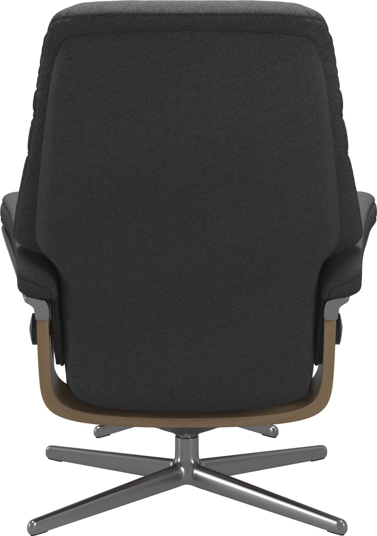 Thumbnail - Stressless Relaxsessel "Sunrise", (Set, Relaxsessel mit Hocker), mit Hocker, mit Cross Base, Größe S, M & L, Holzakzent ...