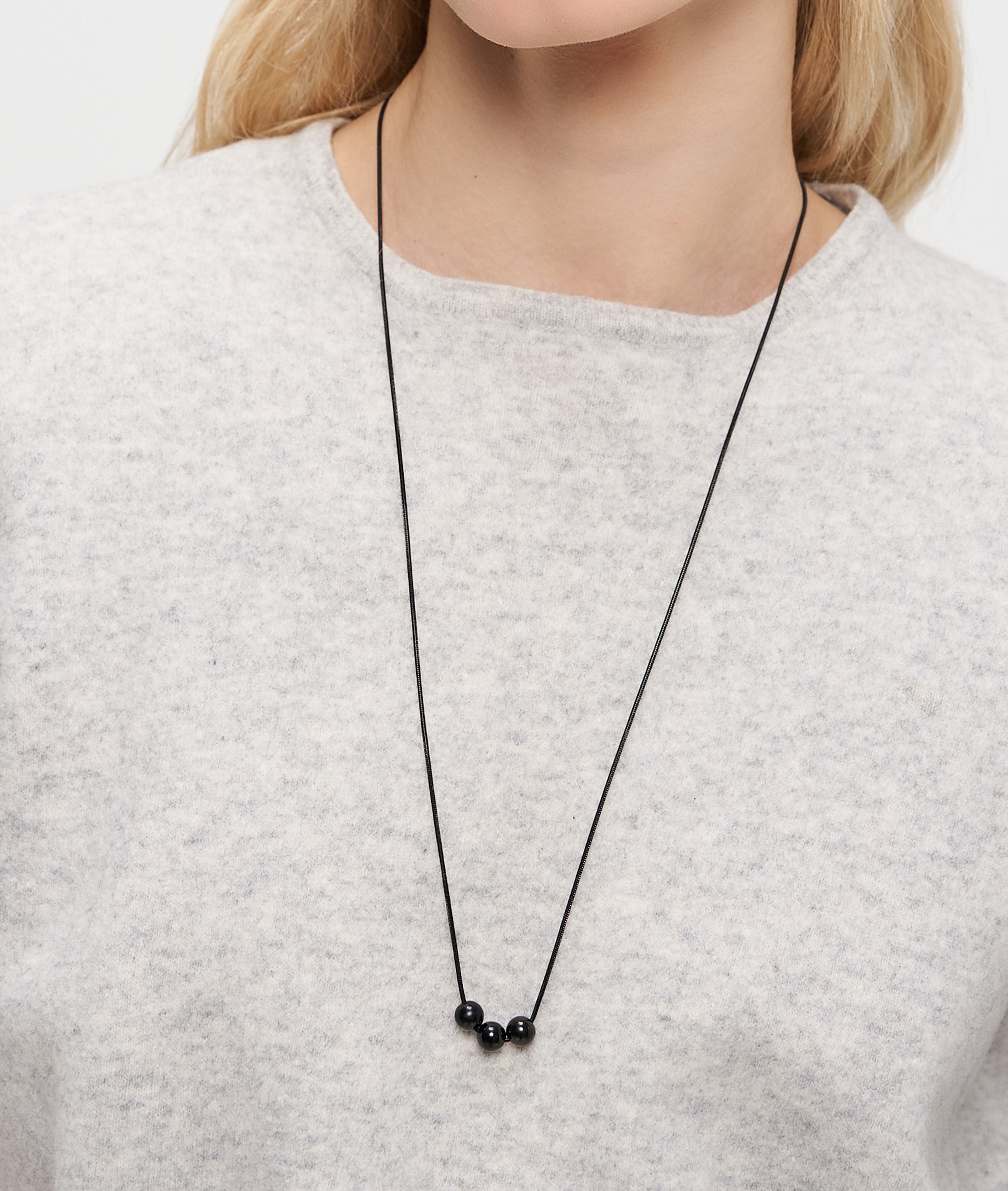 Liebeskind Berlin Y-Kette »Schmuck Geschenk Edelstahl Halskette Steel Ball«
