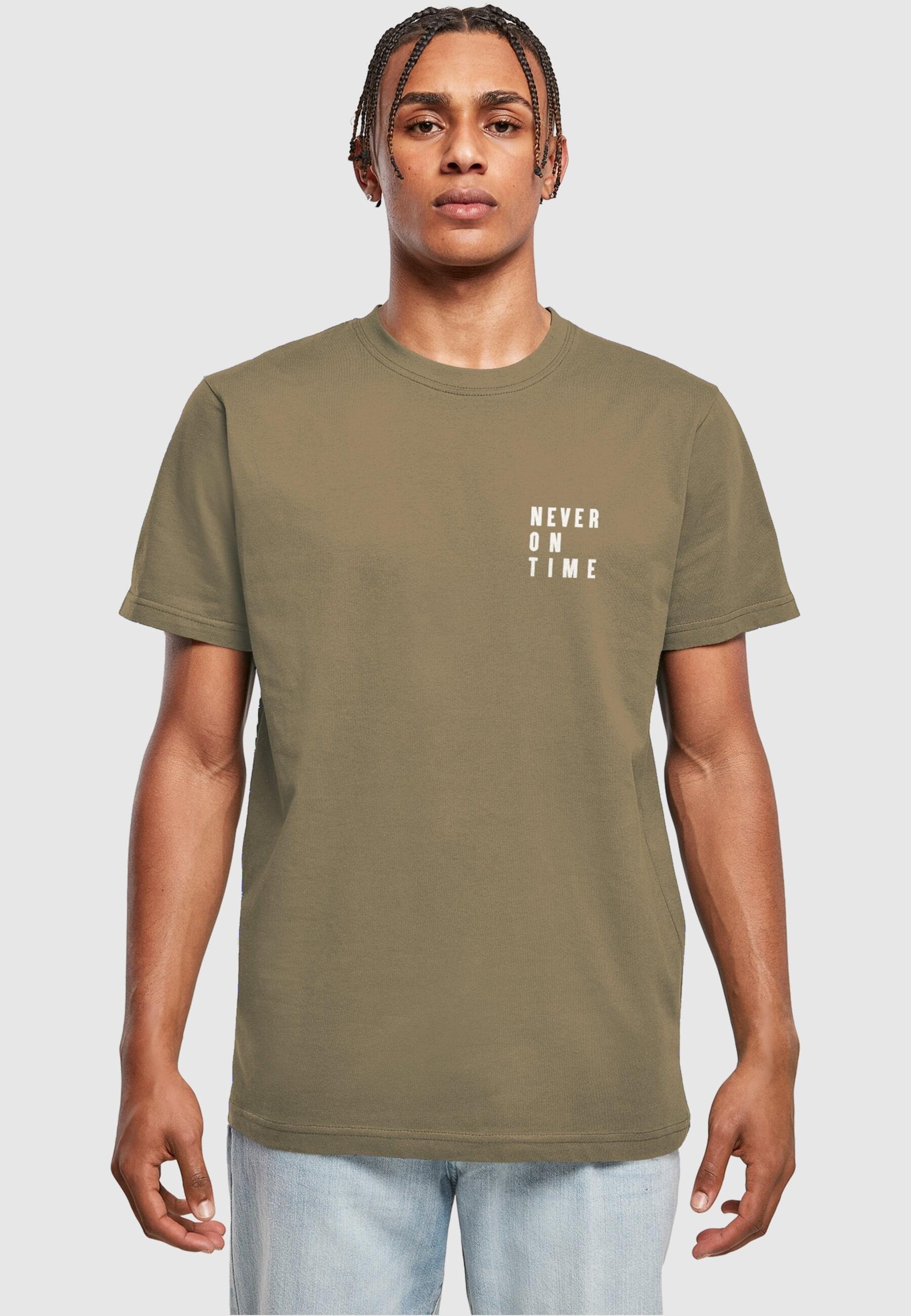 MisterTee Kurzarmshirt »MisterTee Damen Never On Time Tee«, (1 tlg.)