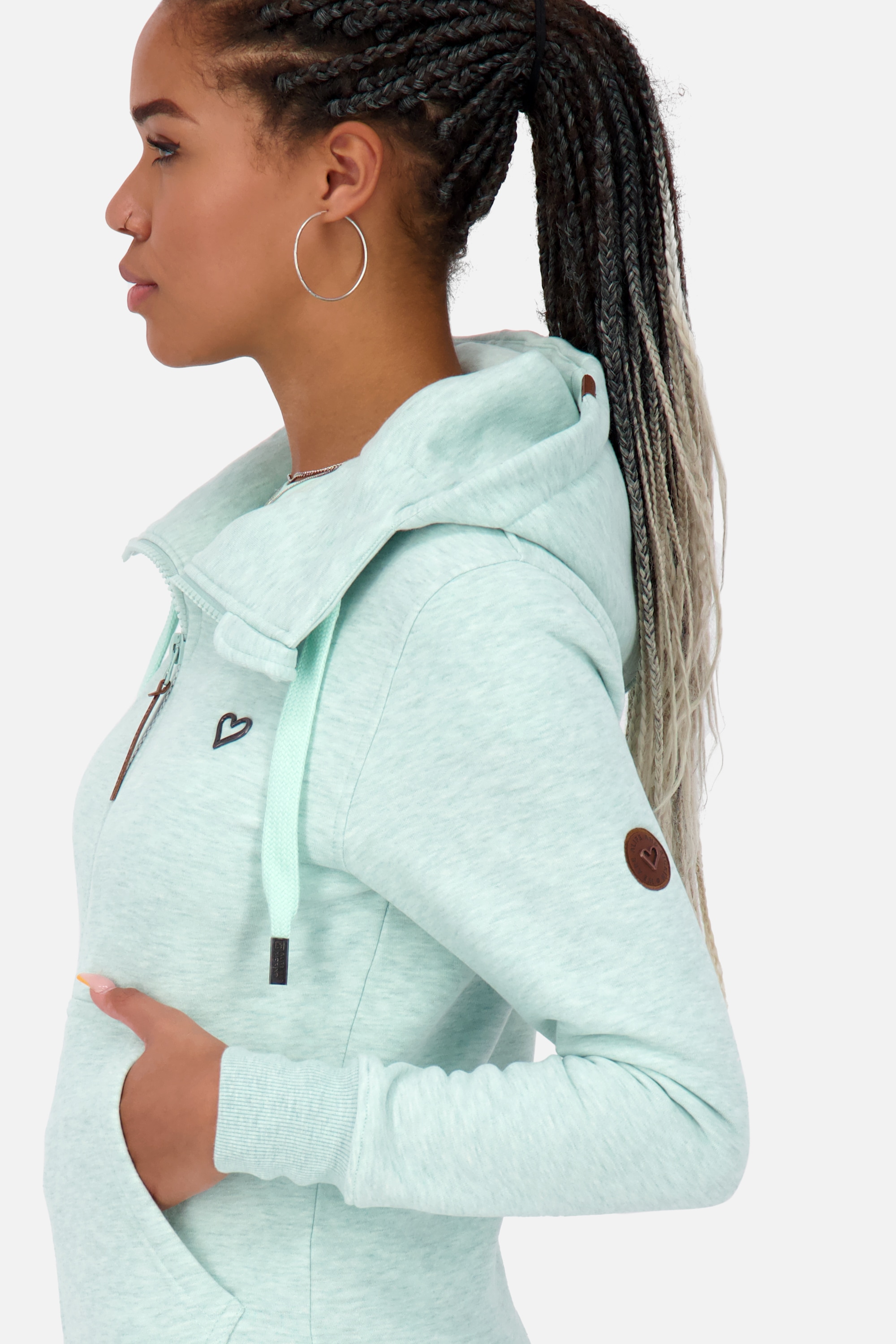 Alife & Kickin Kapuzensweatjacke »Damen YasminAK A«