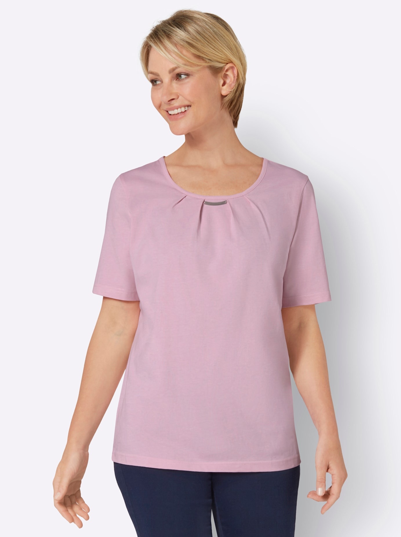 Classic Basics Kurzarmshirt »Kurzarm-Shirt«, (1 tlg.)