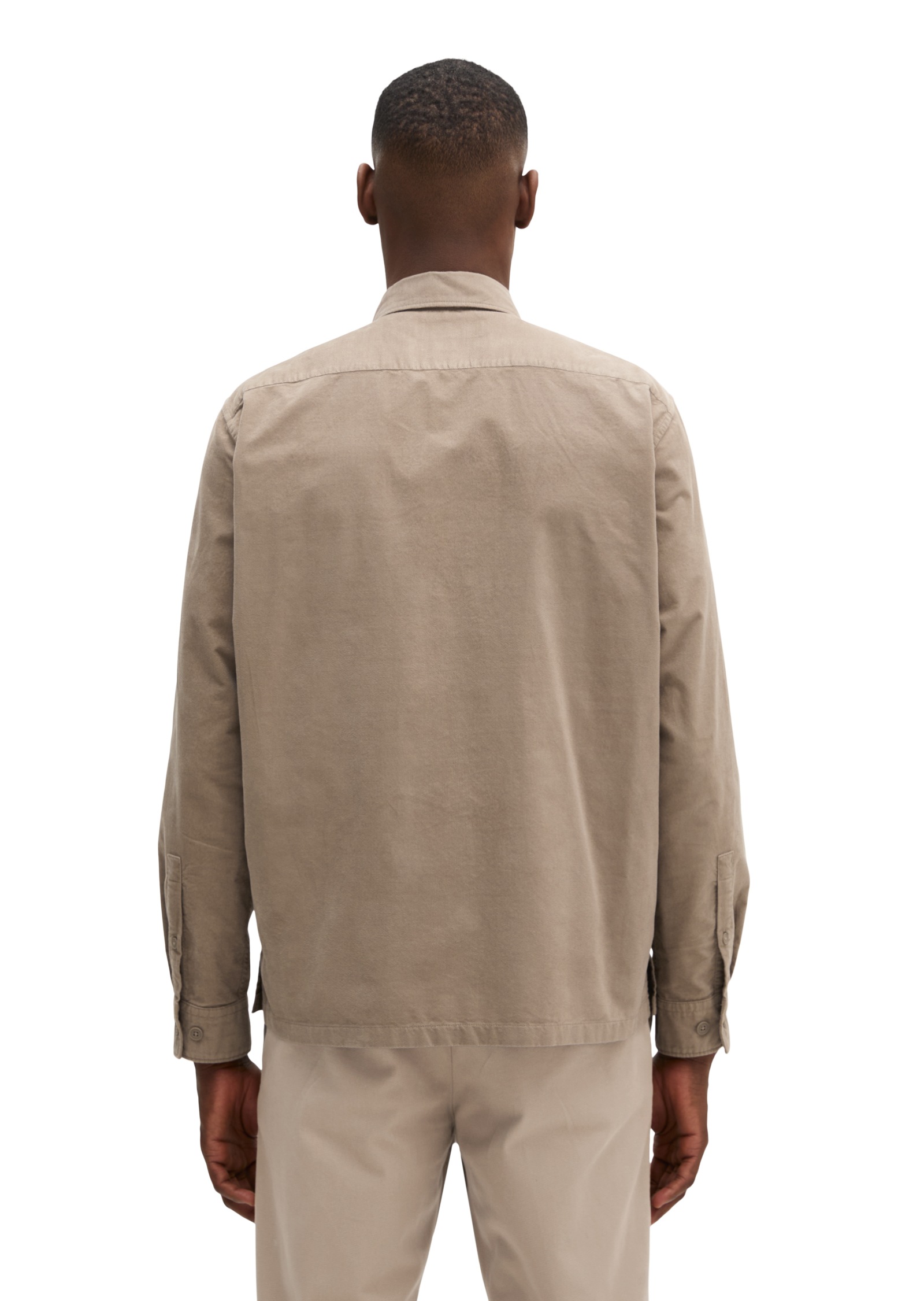 Marc O'Polo Langarmhemd »aus samtigen Bio-Baumwoll-Twill«