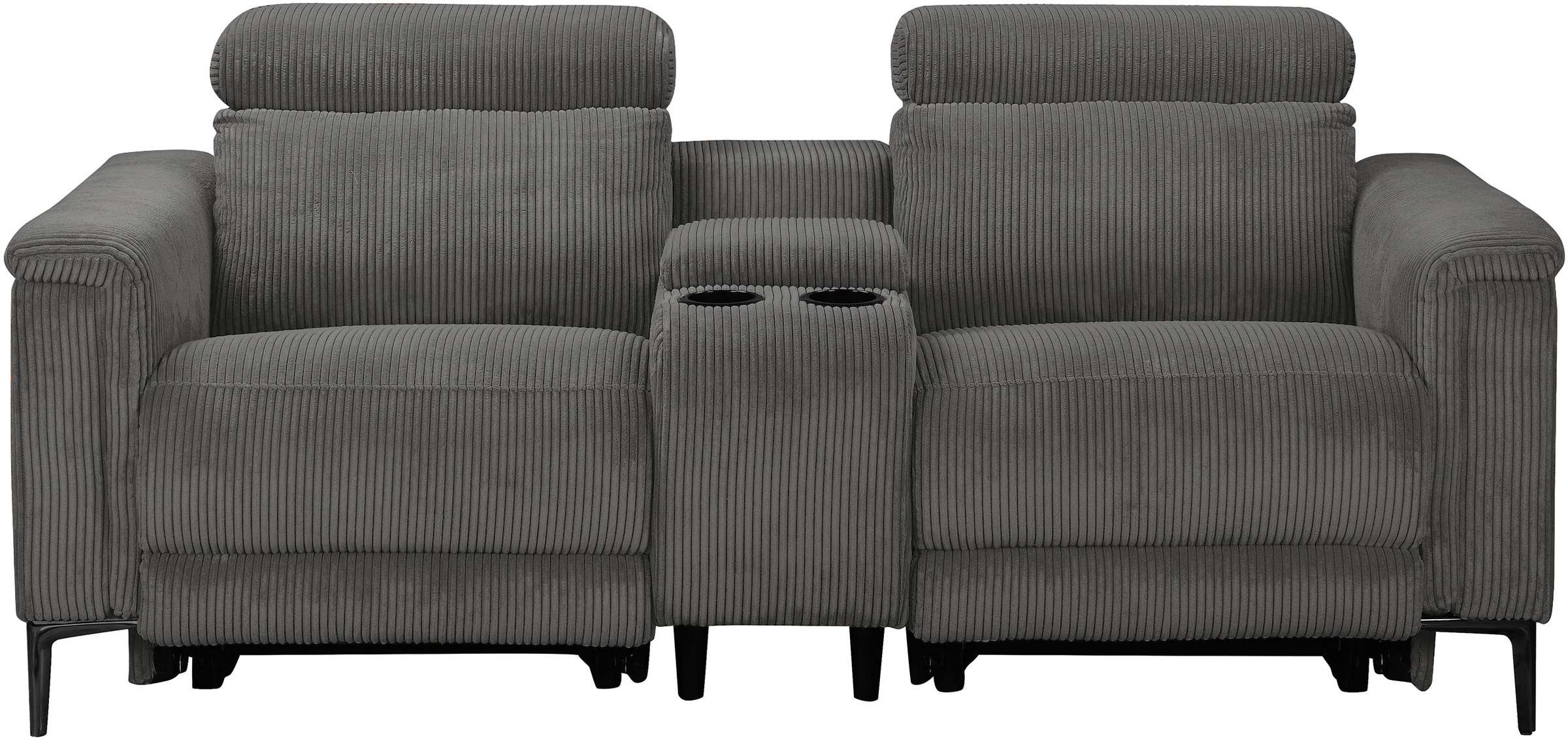 OTTO home 2-Sitzer "LUND Cord, Relaxfunktion, TV-Sessel, manuell/elektrisch günstig online kaufen