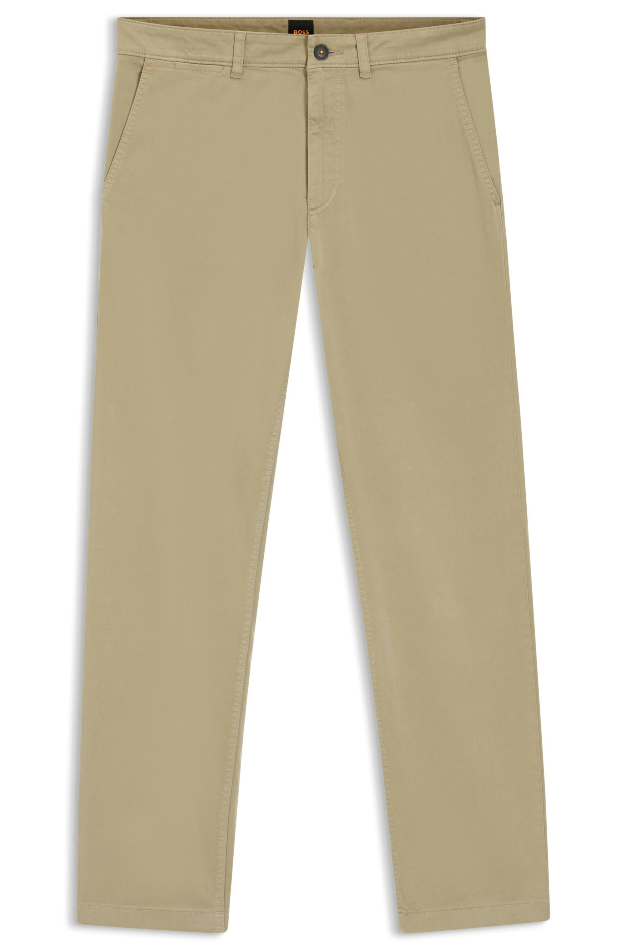 BOSS ORANGE Chinohose "Regular" in gerader From günstig online kaufen