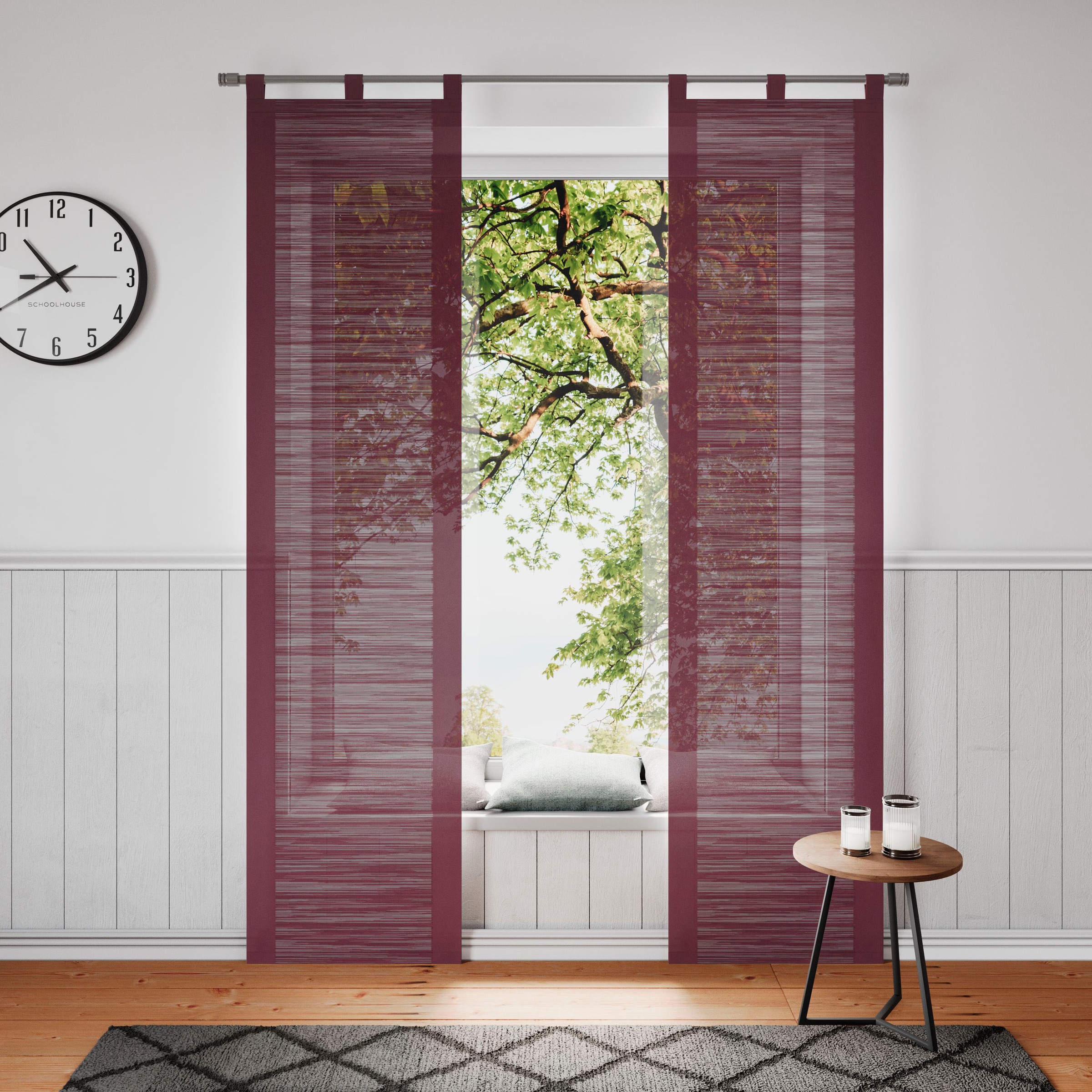 Neutex for you Schiebegardine "Padova" Schlaufen 1 Stk. tlg. inkl. Beschwer günstig online kaufen