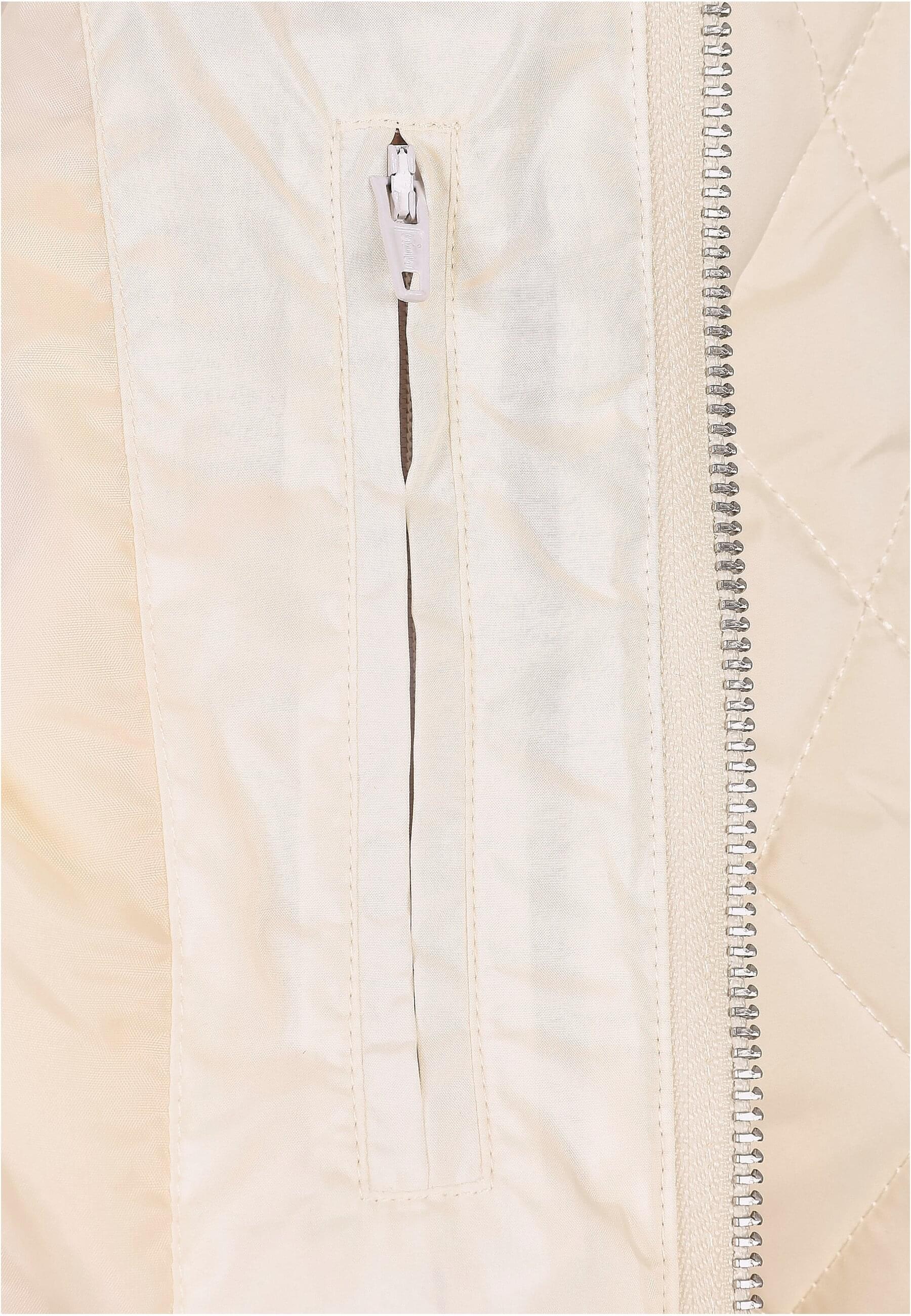 URBAN CLASSICS Allwetterjacke »Urban Classics Damen Ladies Diamond Quilt Nylon Jacket«, (1 St.), ohne Kapuze