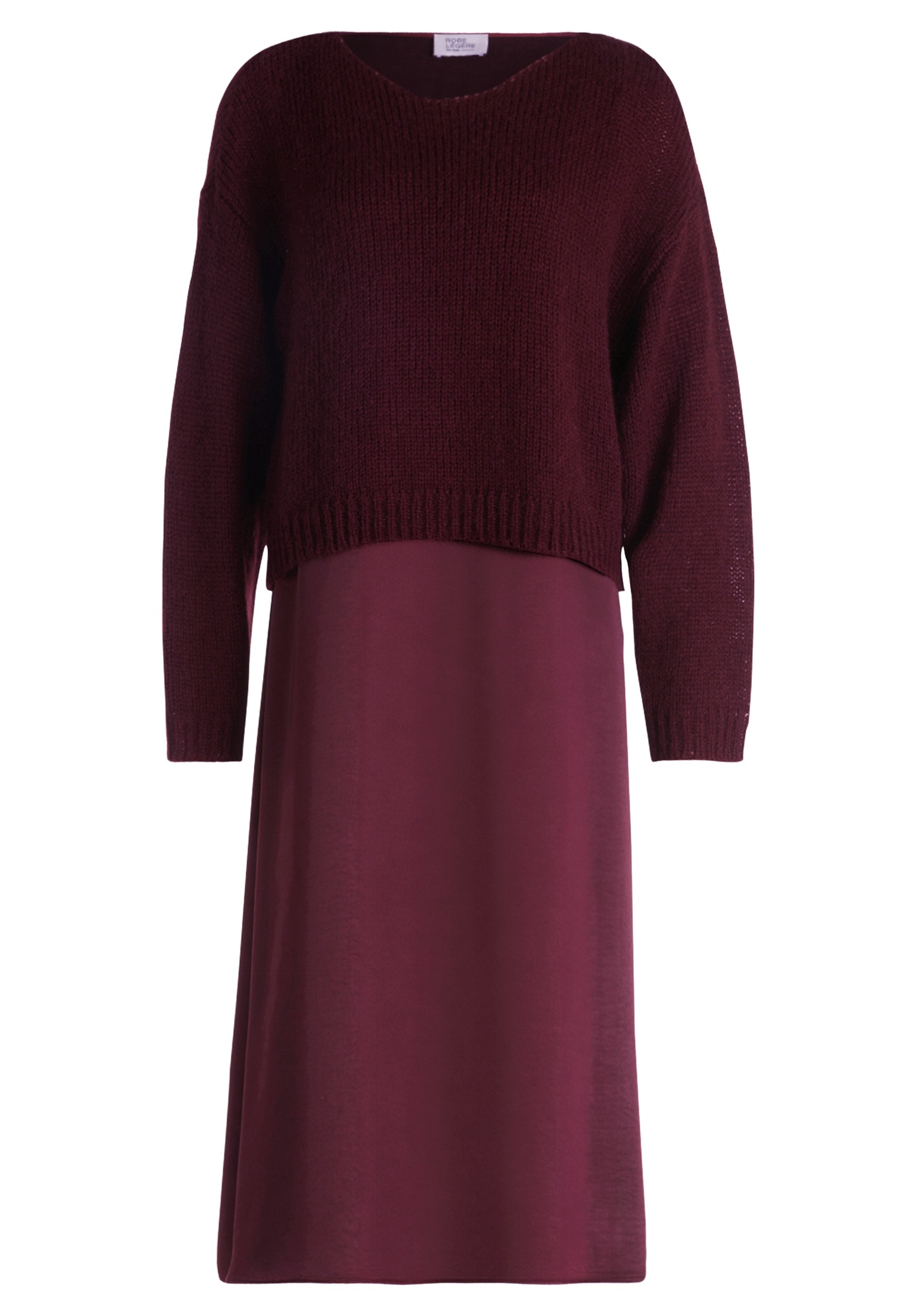 Vera Mont Druckkleid "Vera Mont Damen Casual-Kleid zweiteilig", Materialmix günstig online kaufen