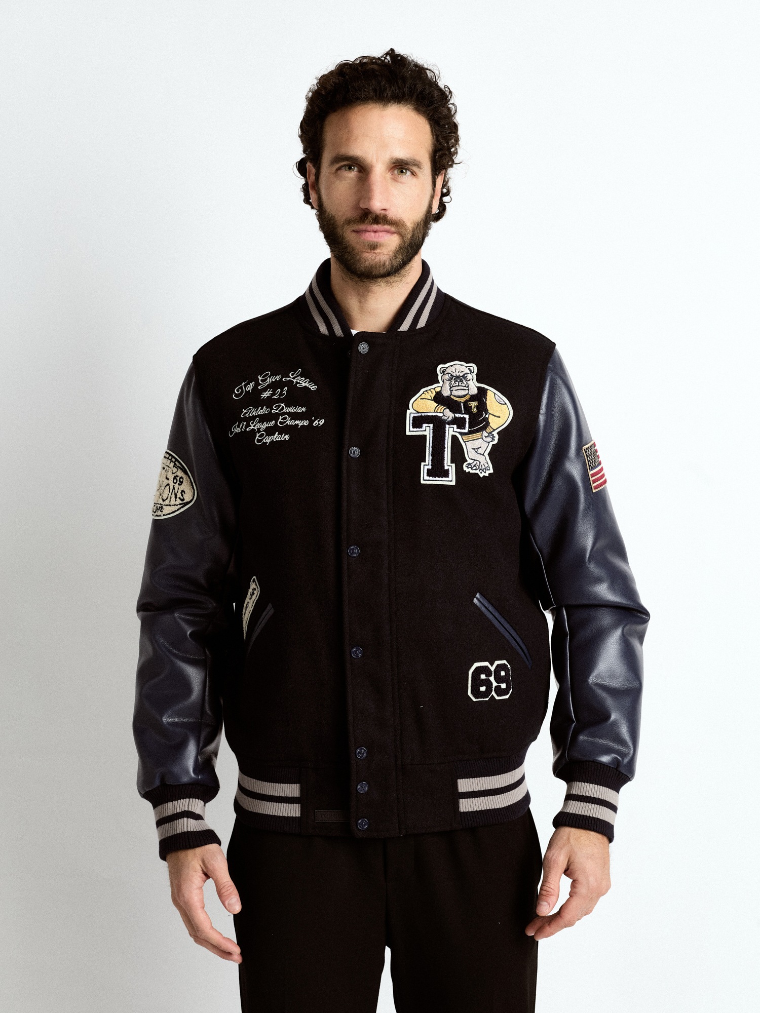 TOP GUN Collegejacke »TG25014«
