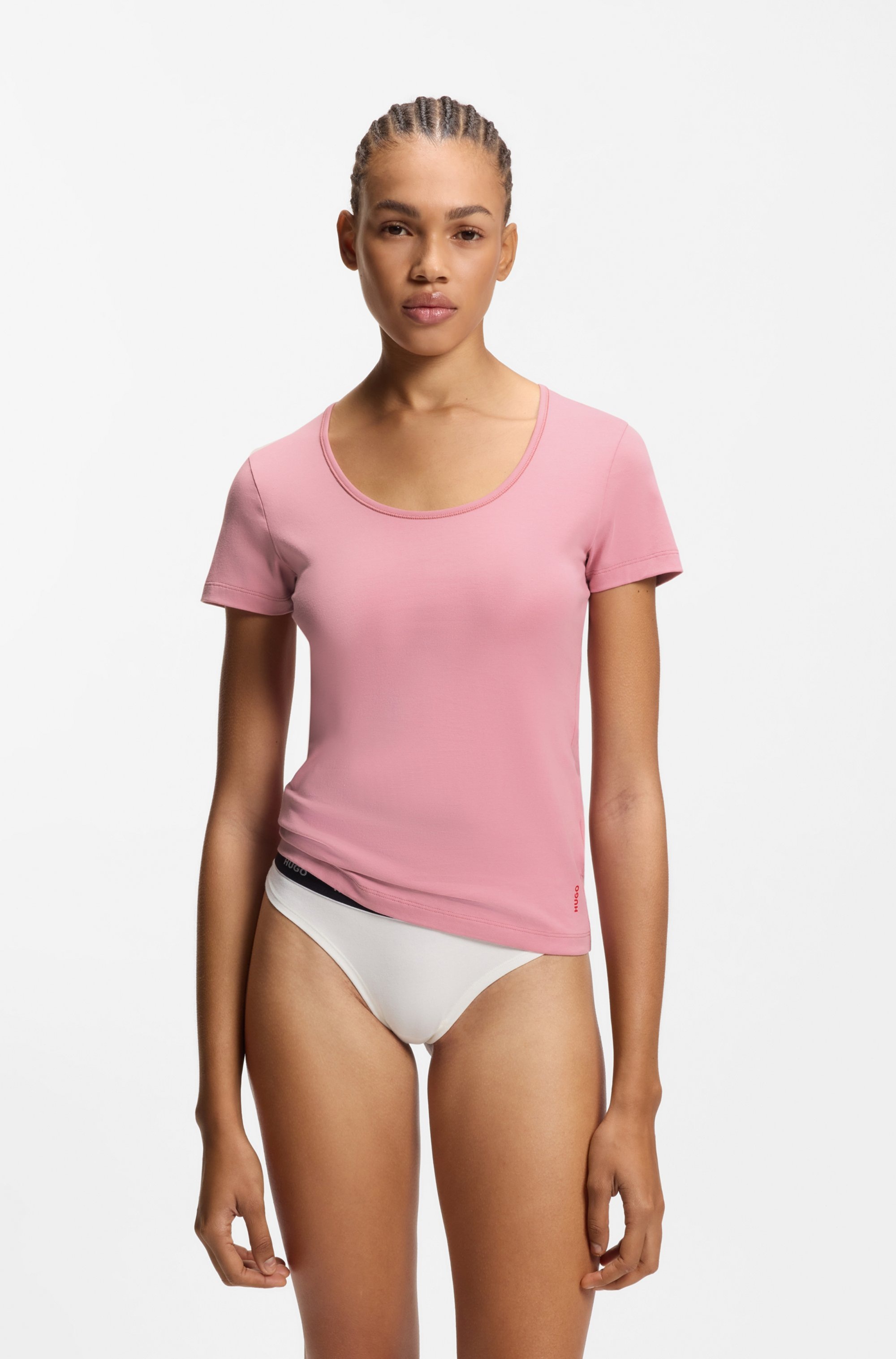 HUGO Underwear T-Shirt 2 Stk. tlg. regular fit, Rundhals günstig online kaufen