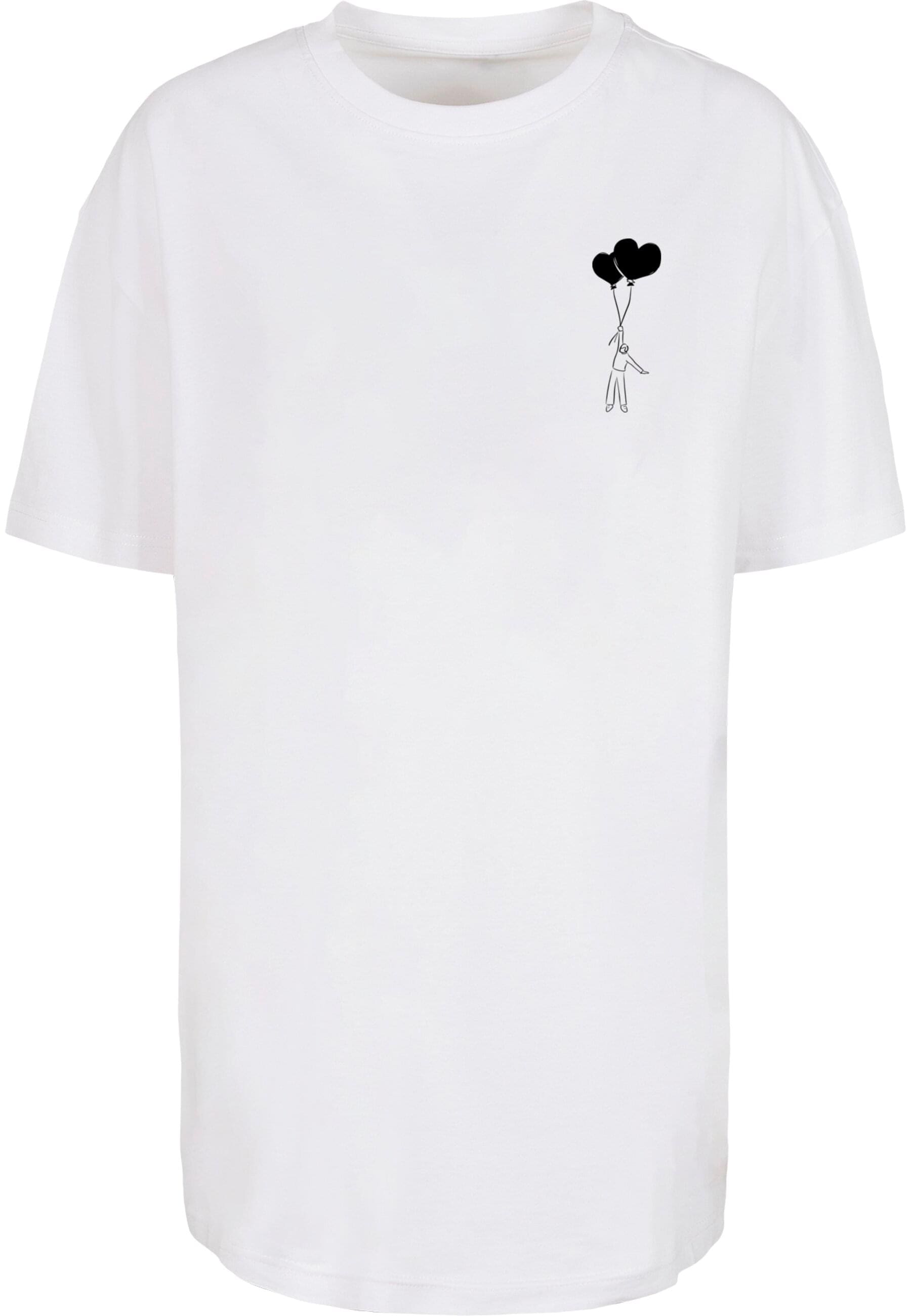 Merchcode T-Shirt "Merchcode Damen Ladies Love In The Air Oversized Boyfrie günstig online kaufen