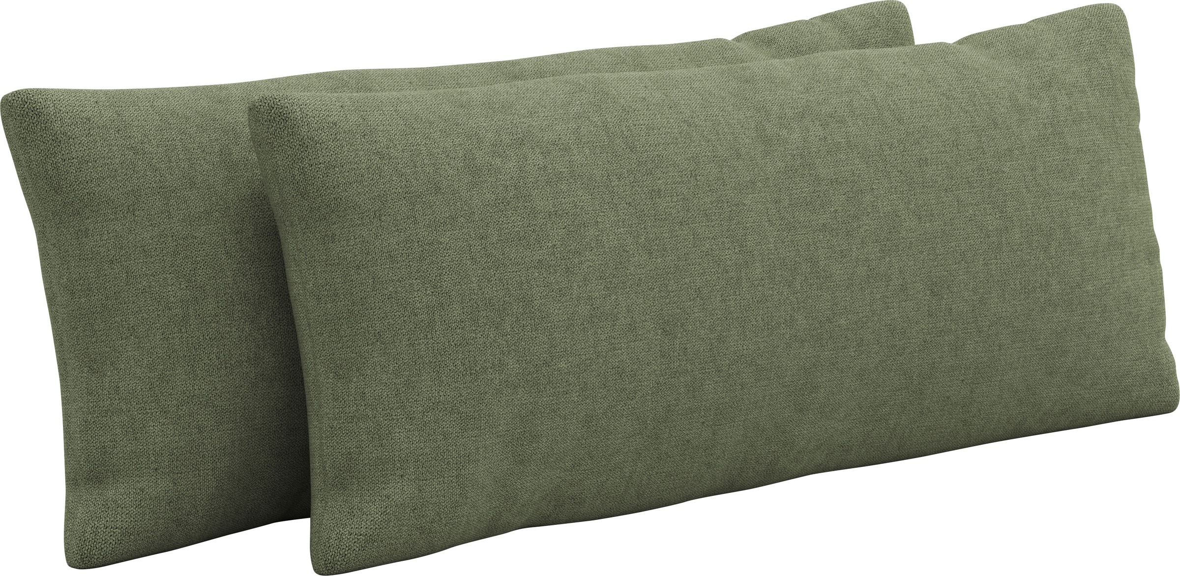 Auflagekissen SIT & MORE "Emely", grün (olive), B:65cm H:25cm T:10cm, 95%Polyester, 5% Polyamid, Polsterauflagen