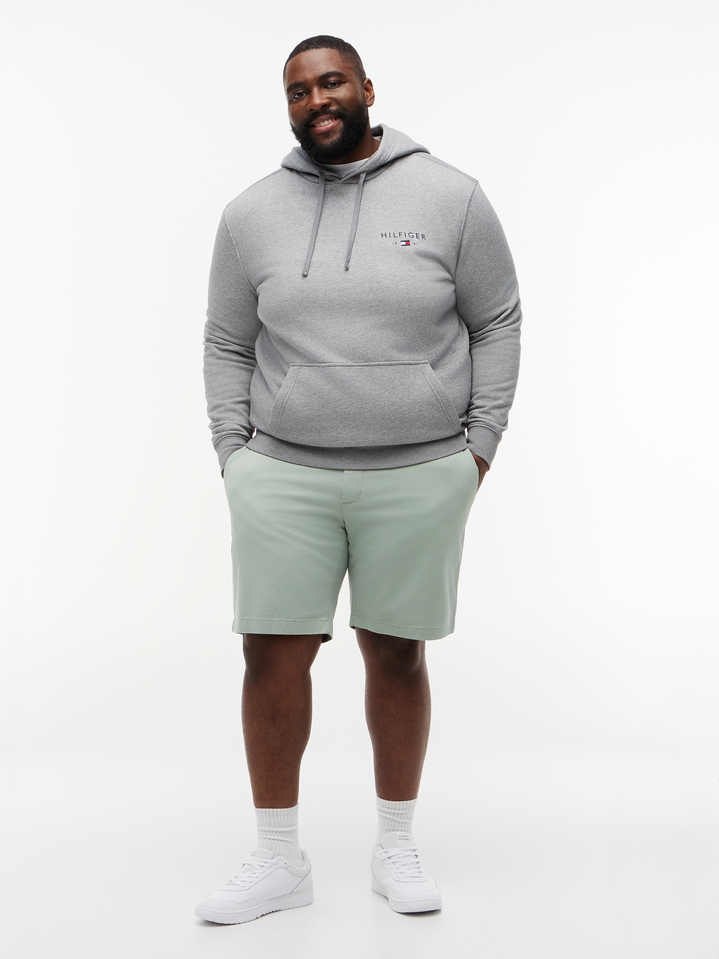 Tommy Hilfiger Big & Tall Chinoshorts »BT-DENTON 9.5 ESS TWILL-B«  Twill, slim fit, Große Größen