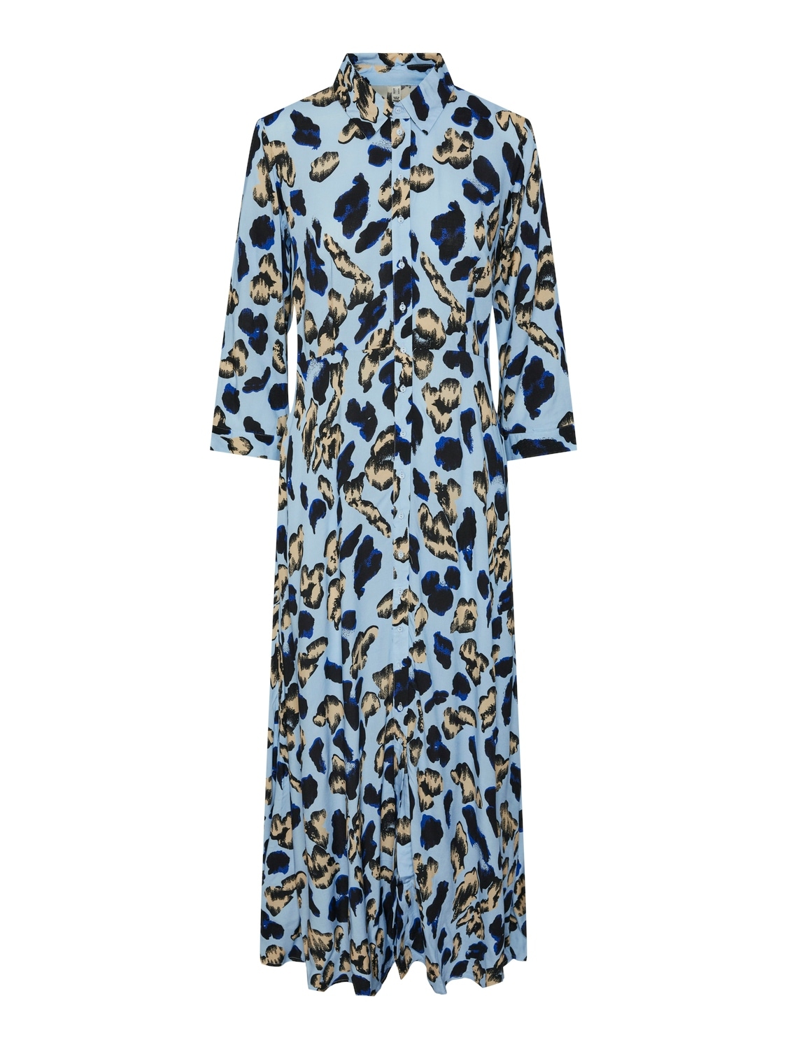 Y.A.S Hemdblusenkleid »YASSAVANNA LONG SHIRT DRESS«, mit 3/4 Ärmel