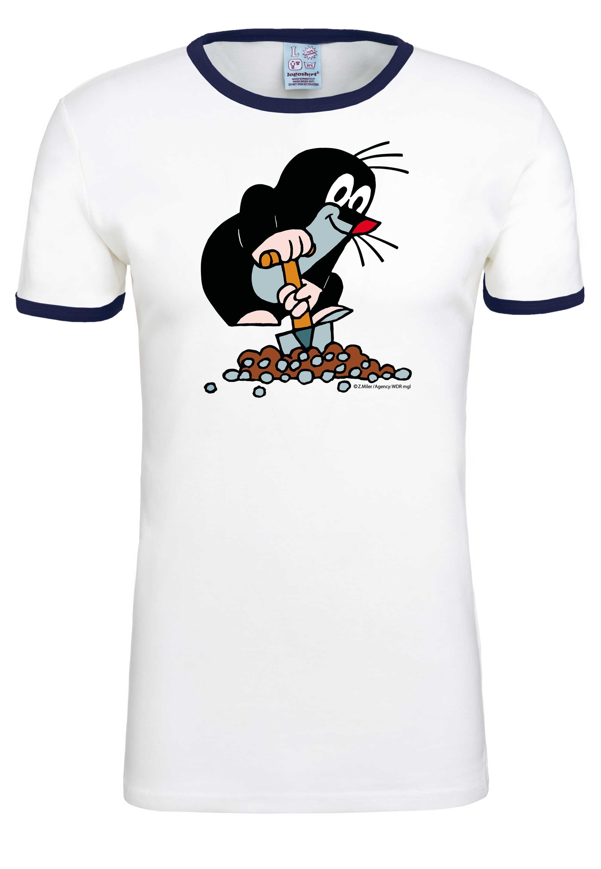 LOGOSHIRT T-Shirt »Der kleine Maulwurf«, mit Der kleine Maulwurf-Print