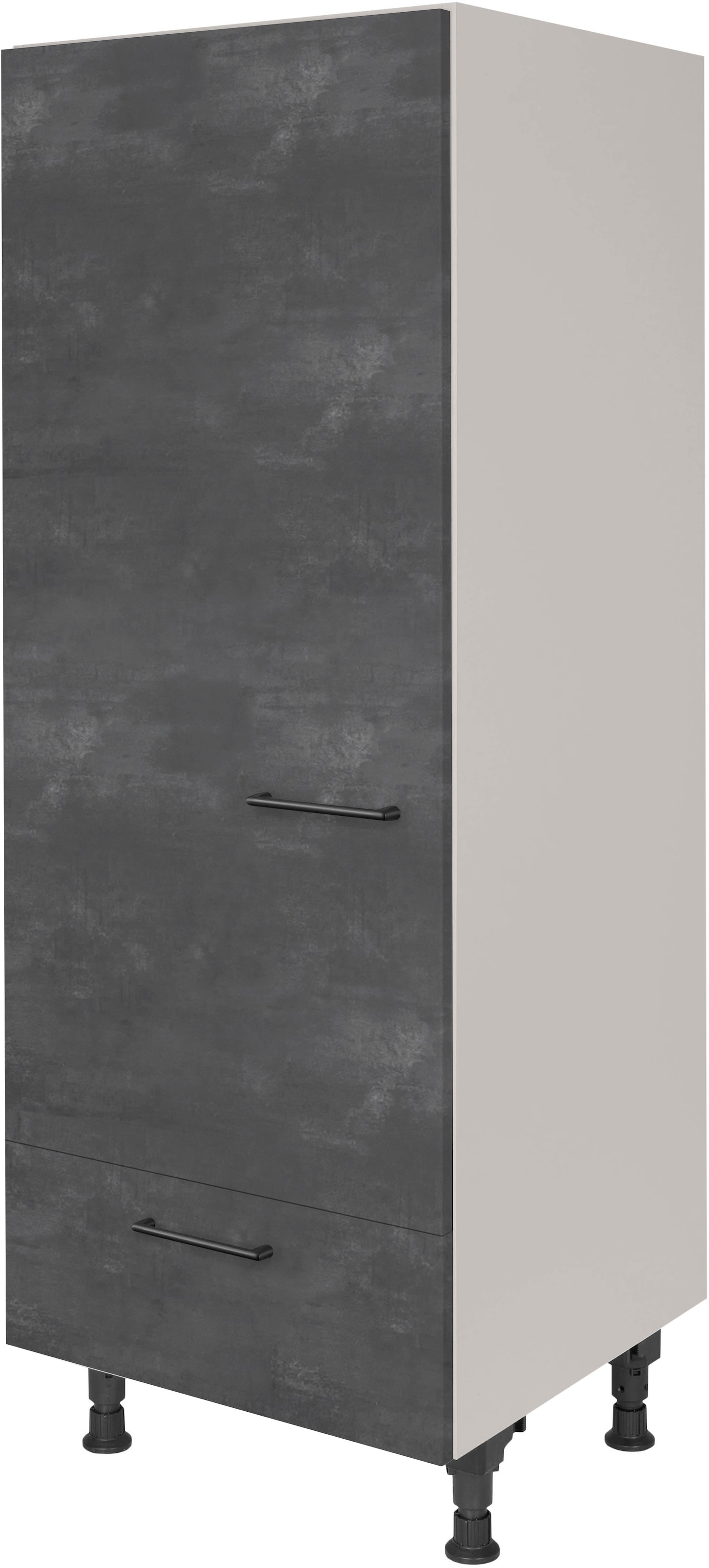 nobilia® Kühlumbauschrank »"MIAMI", Ausrichtung wählbar, mit Schubkasten,« vormontiert, Breite/Höhe: 60/167,8 cm
