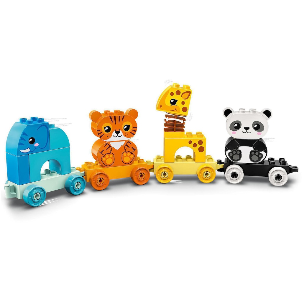 LEGO® Konstruktionsspielsteine »Mein erster Tierzug (10955), LEGO® DUPLO® Creative Play«, (15 St.), Made in Europe