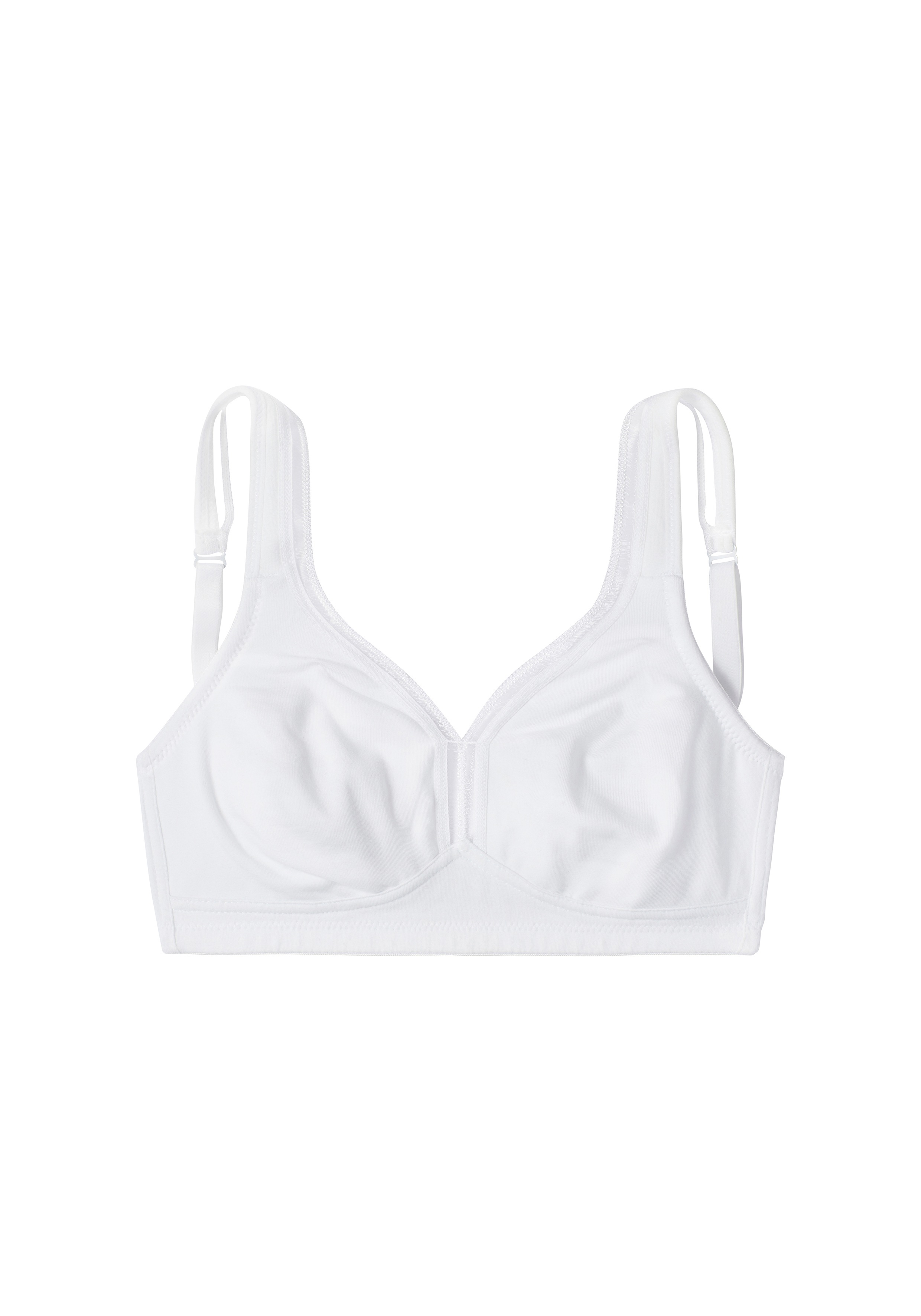 Thumbnail - petite fleur T-Shirt-BH, 2 Stücker Packung, ohne Bügel aus Baumwolle, Basic Dessous