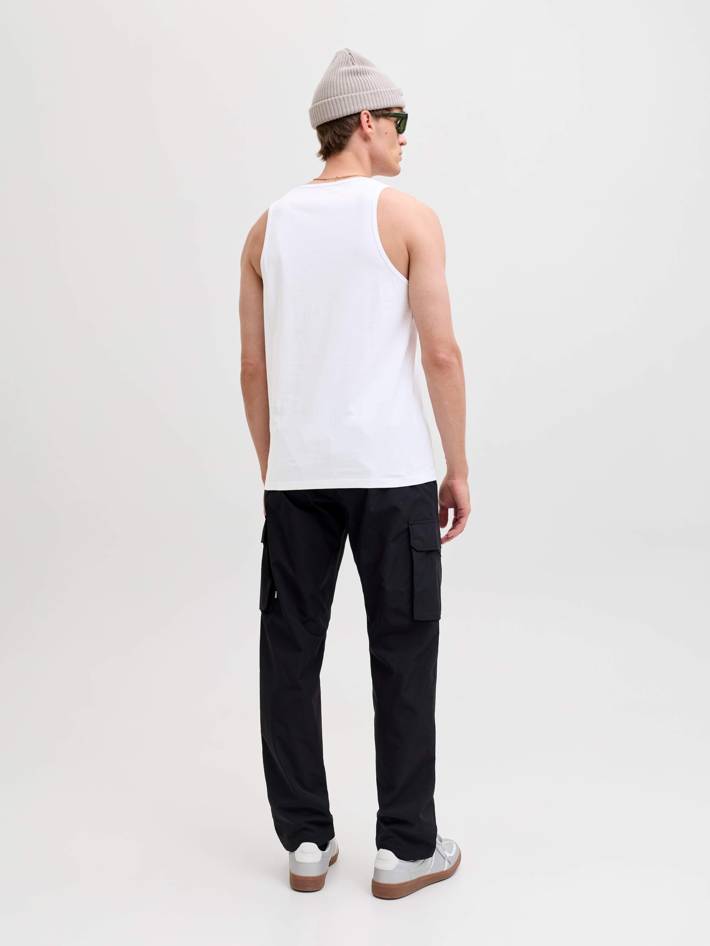 Jack & Jones Muscleshirt »JJEORGANIC BASIC TANKTOP NOOS« Baumwolle, Rundhalsausschnitt