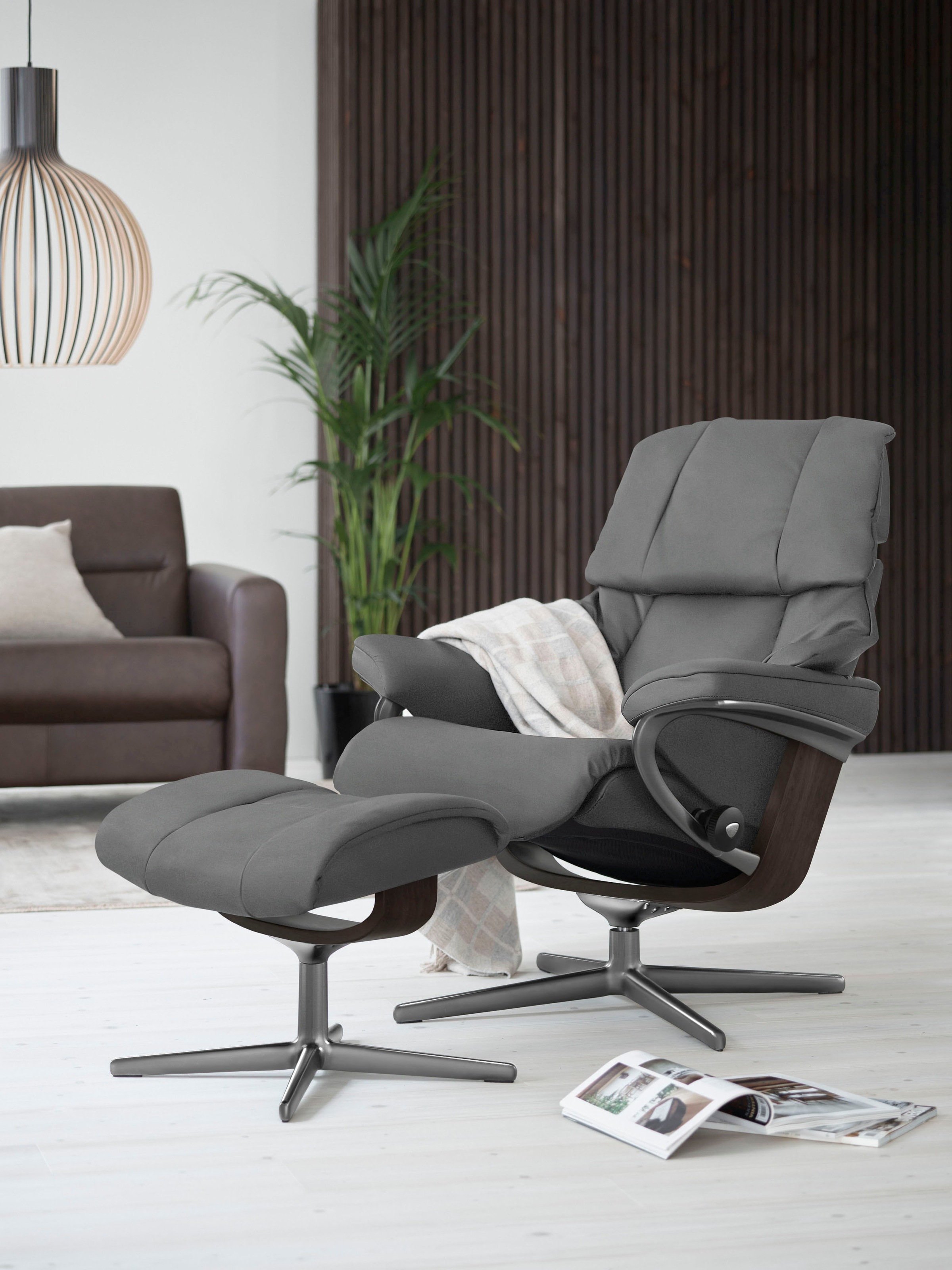 Stressless® »Reno« mit Cross Base, Größe S, M & L, Holzakzent Wenge
