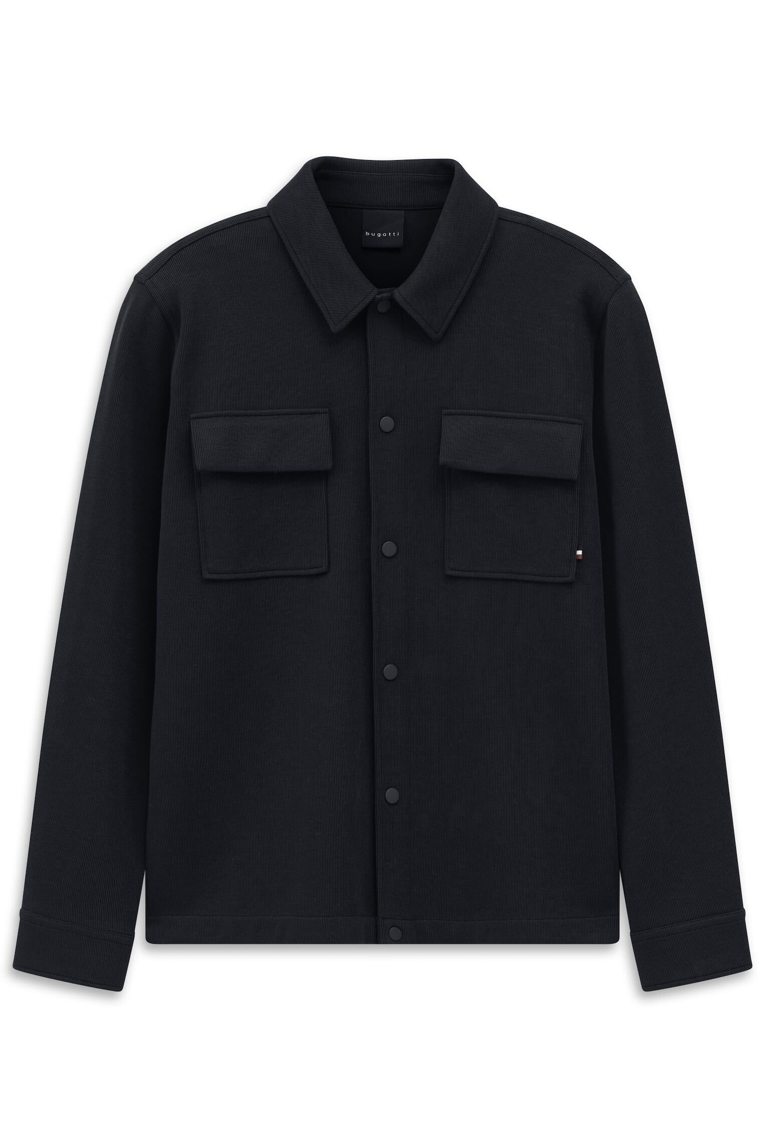 bugatti Sweatjacke "Modern Fit" mit Druckknöpfen günstig online kaufen