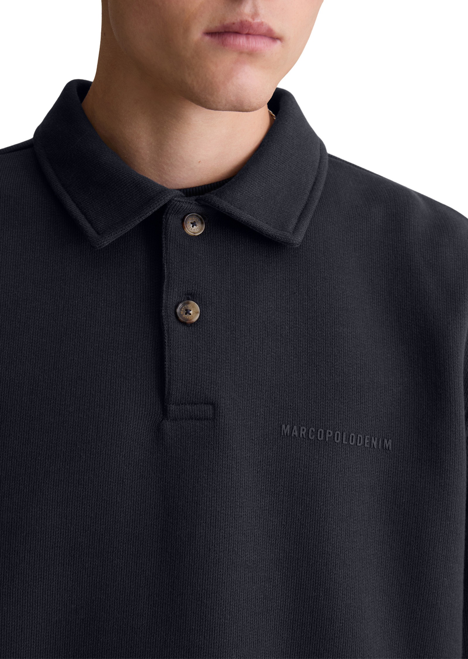 Marc O'Polo DENIM Sweatshirt »aus schwerer, strukturierter Qualität«