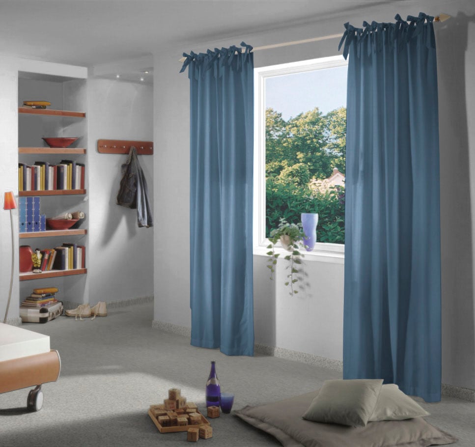 VHG Vorhang »Una« Kräuselband 2 Stk. tlg.