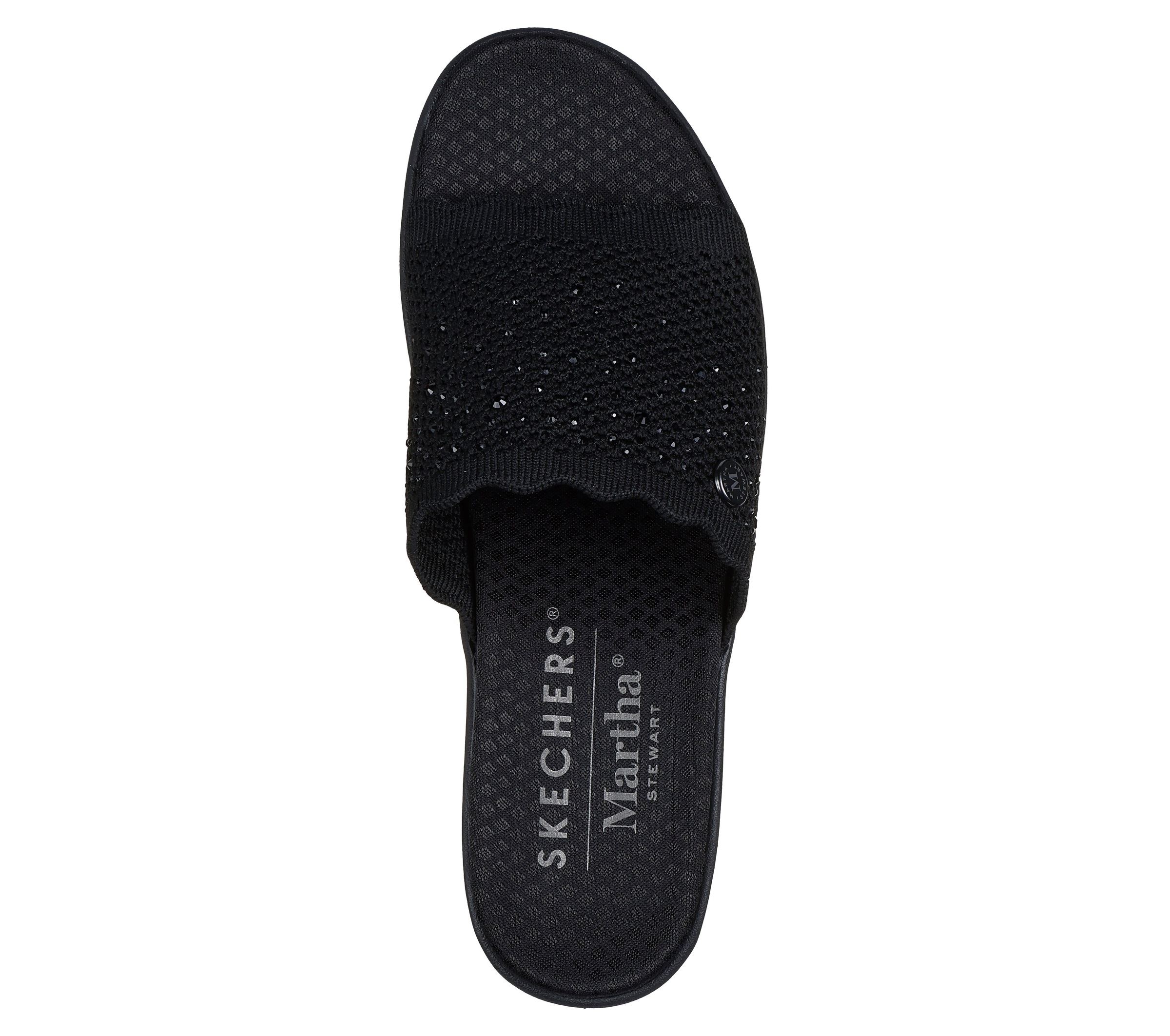 Skechers Pantolette »PIER-LITE-LIGHT ESSENCE«  Sommerschuh, Strandschuh mit Luxe Foam und Glitzerdetails