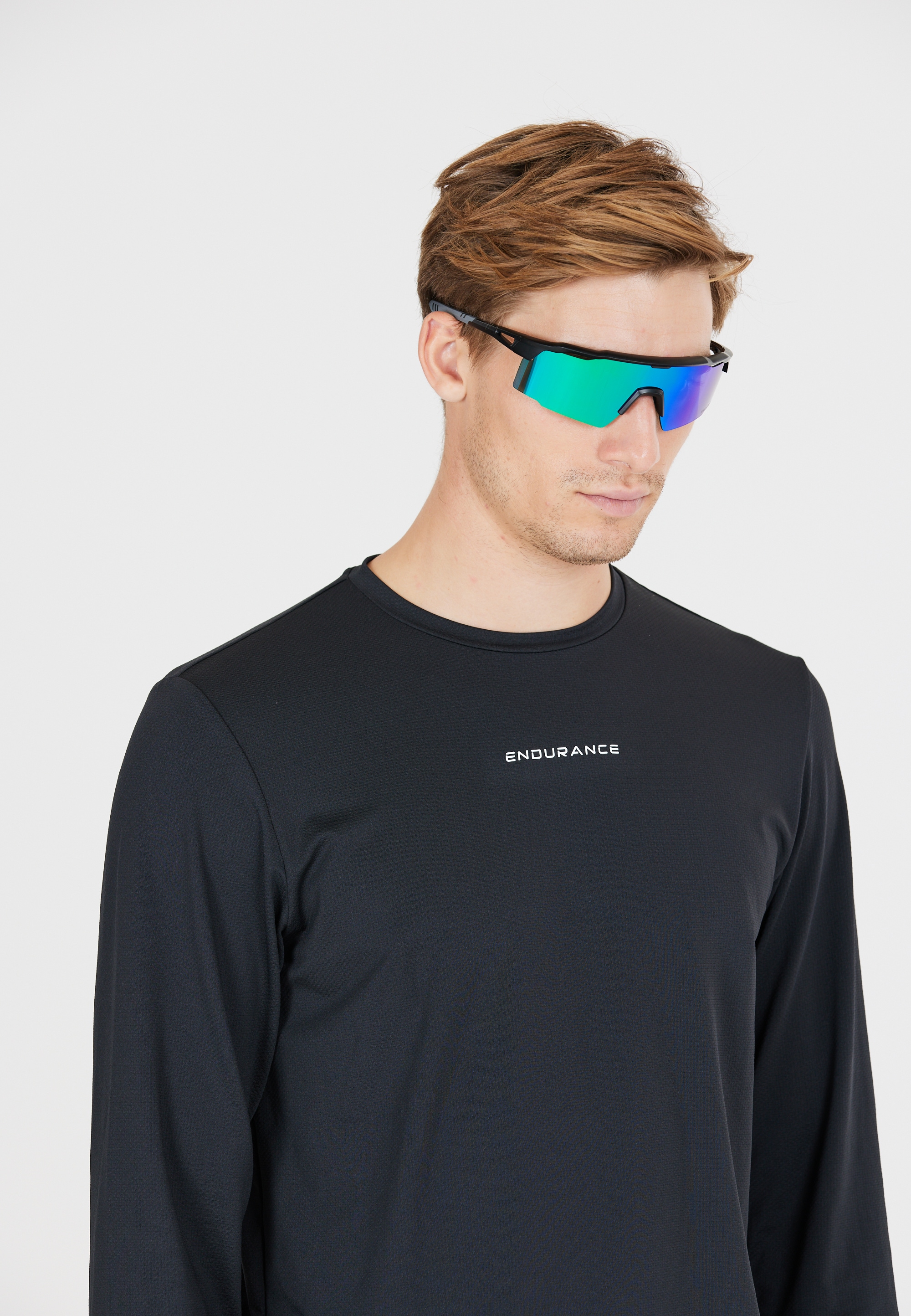 ENDURANCE Sportbrille »Alberto«, im verspiegelten Half-Frame-Design mit UV-Schutz