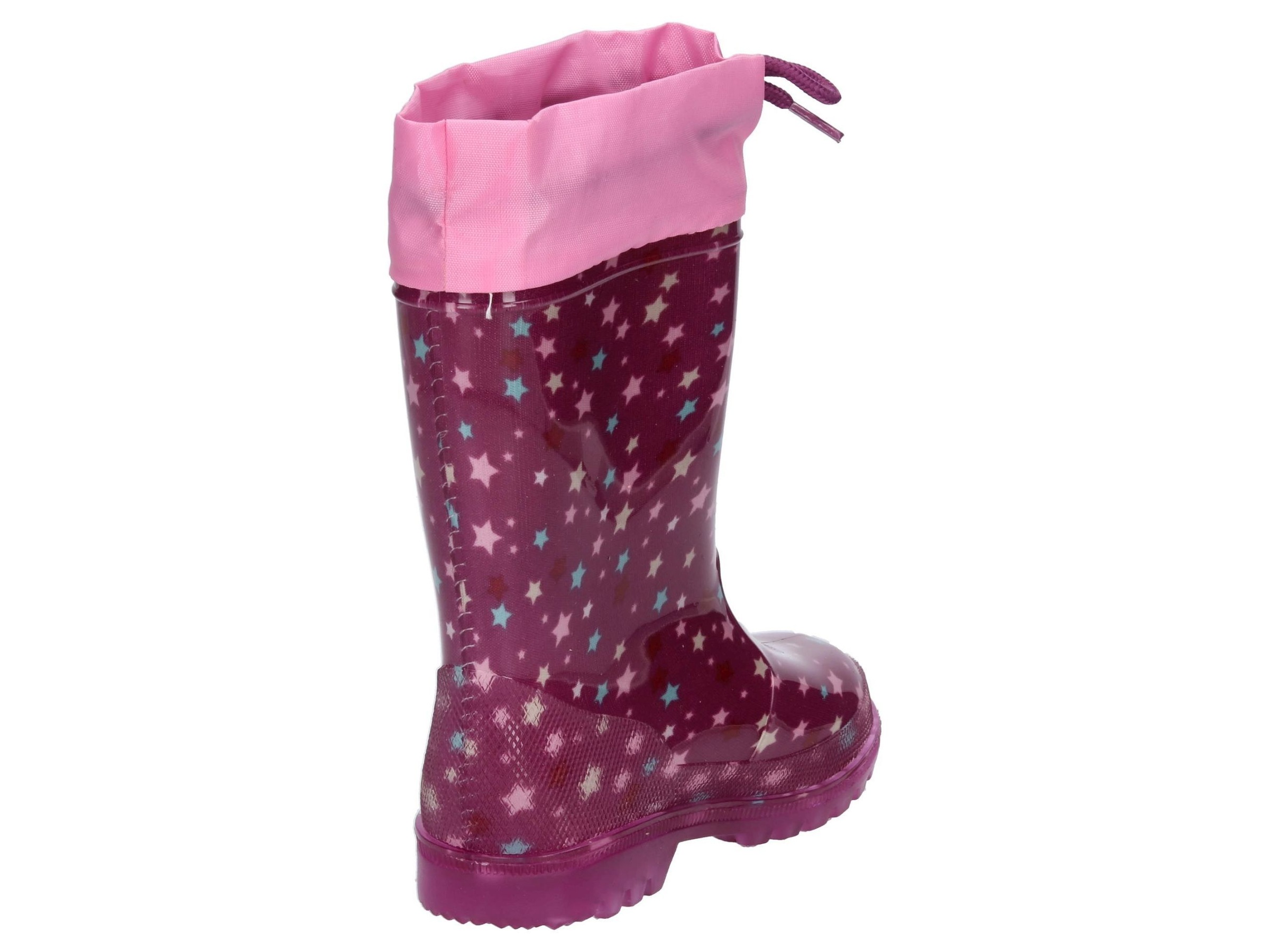 Gummistiefel LICO "Stiefel Power Blinky", Mädchen, Gr. 29, lila, Synthetik, Schuhe Gummistiefel 3