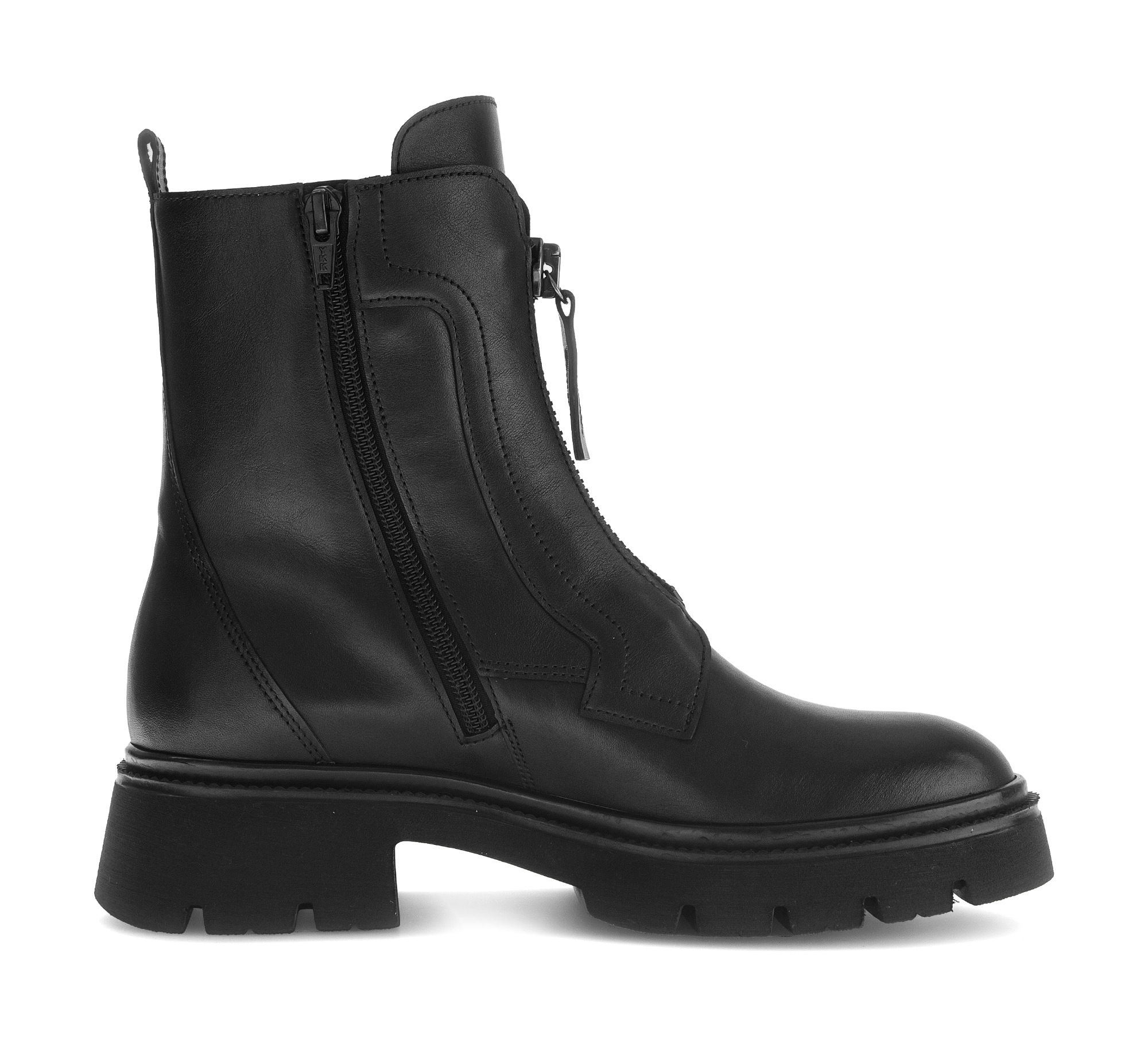 Gabor Stiefelette, Blockabsatz, Boots, mit Front-Reißverschluss