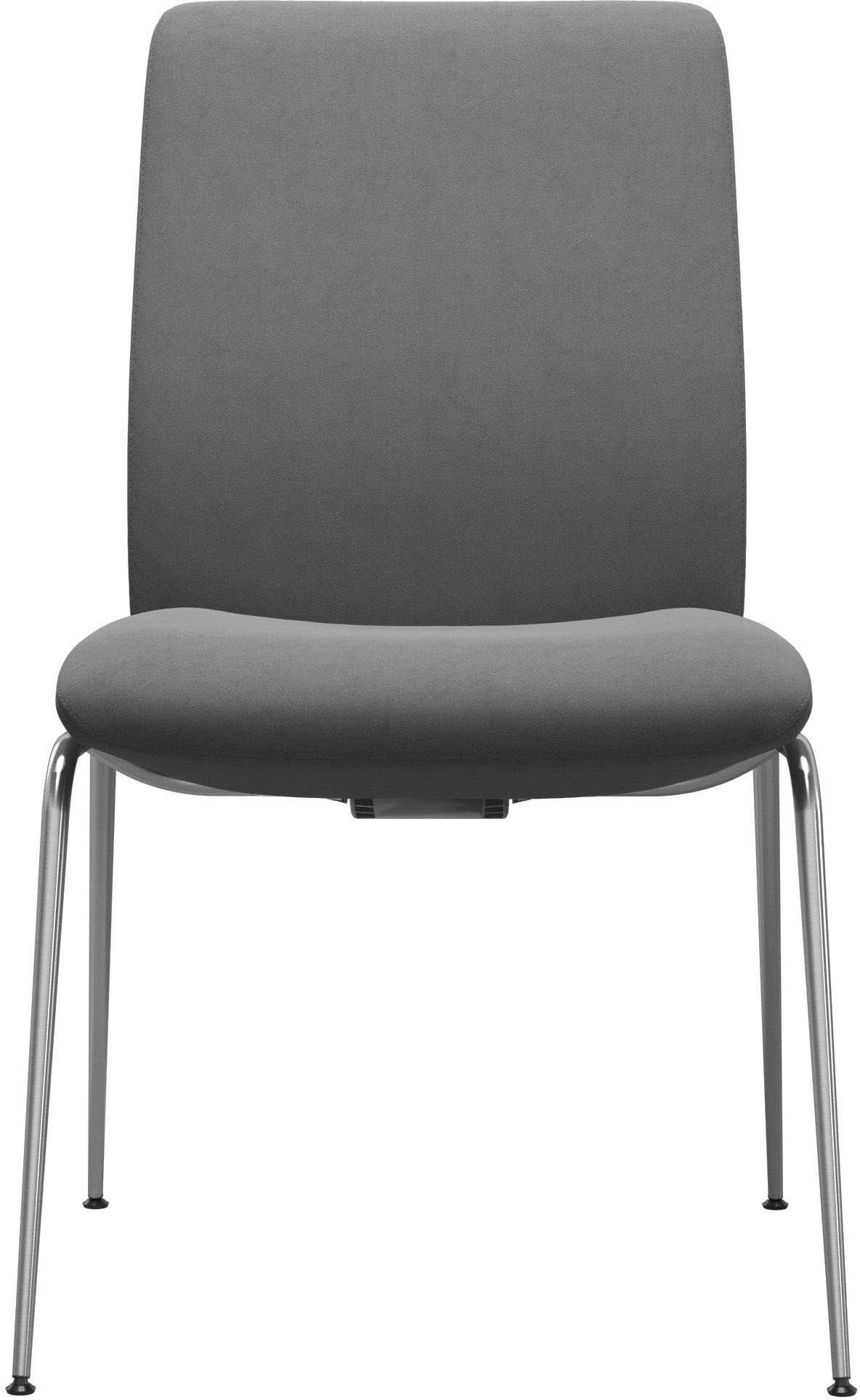 Stressless® Polsterstuhl »Laurel«, Microfaser DINAMICA, Low Back, Größe L, mit Beinen aus Stahl in Schwarz matt