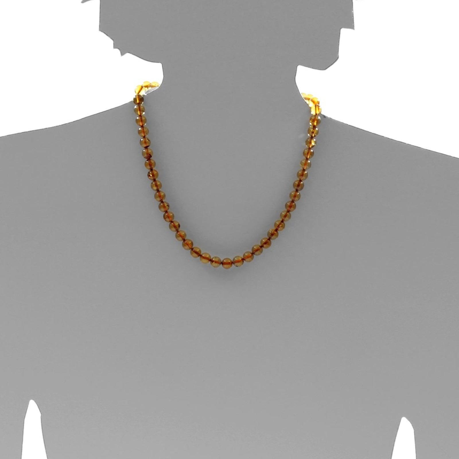 OSTSEE-SCHMUCK Gliederkette »Ostsee-Schmuck Kette Kugel 8 mm Kette Kugel 8 mm«, (1 tlg.)