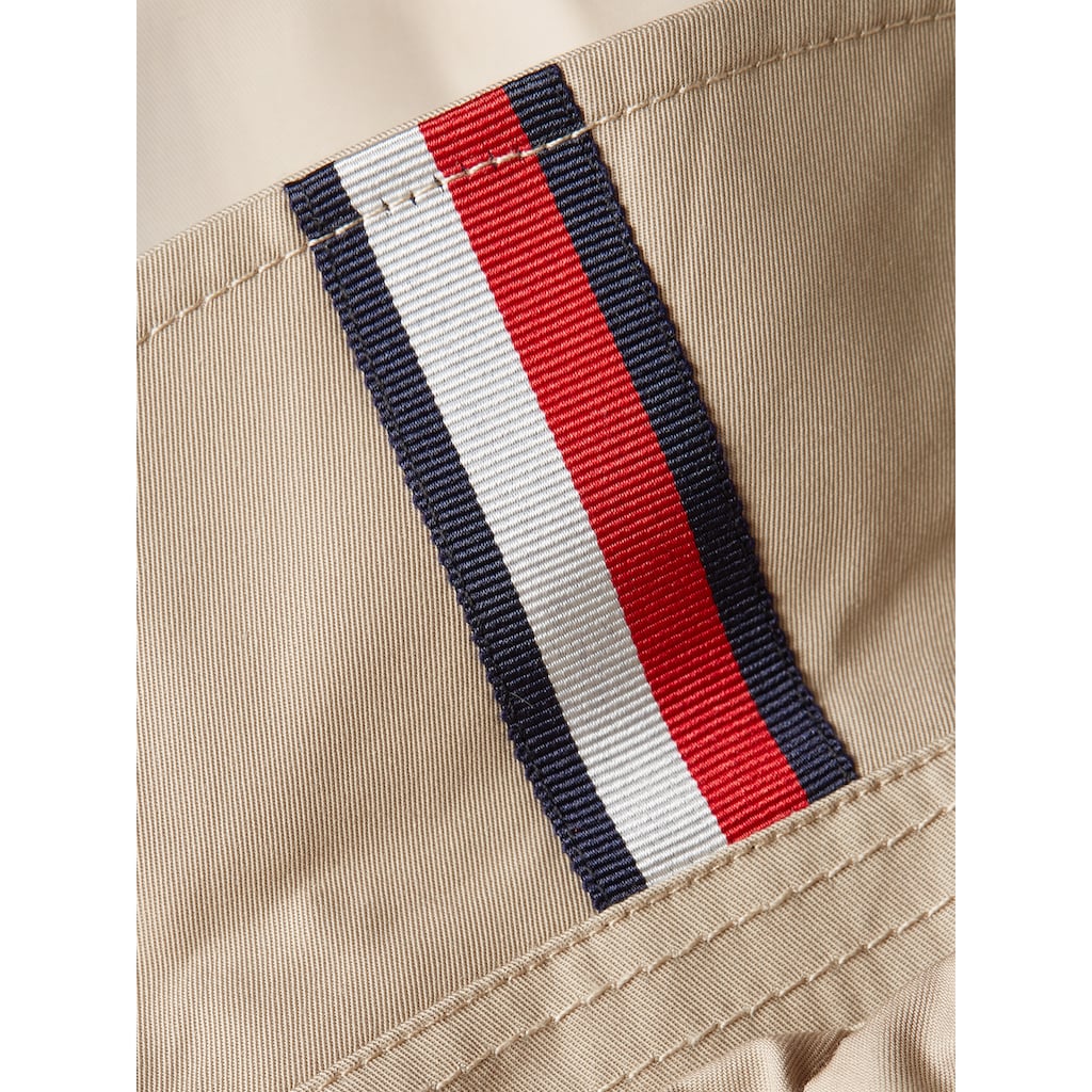 Tommy Hilfiger Kurzmantel »COTTON SB HOODED BELTED COAT«