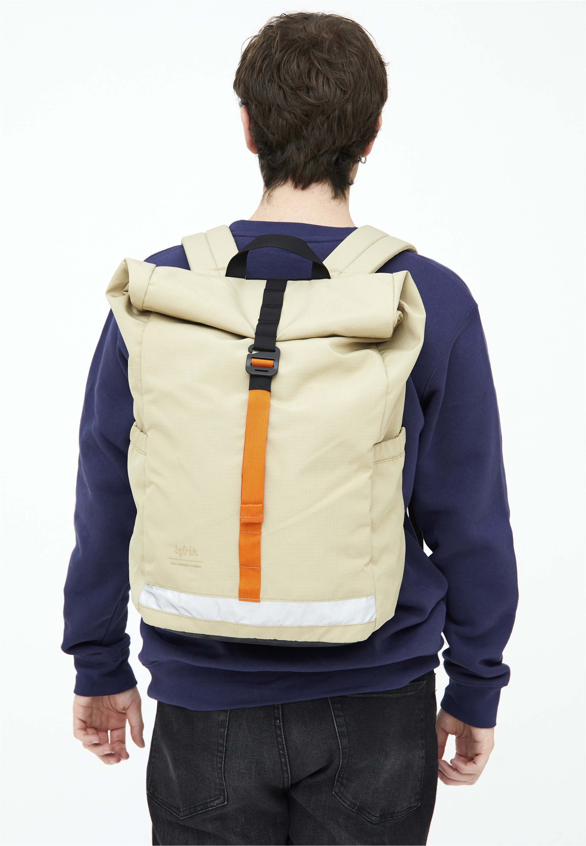 lefrik Cityrucksack »Lars Roll«, mit extra Laptopfach