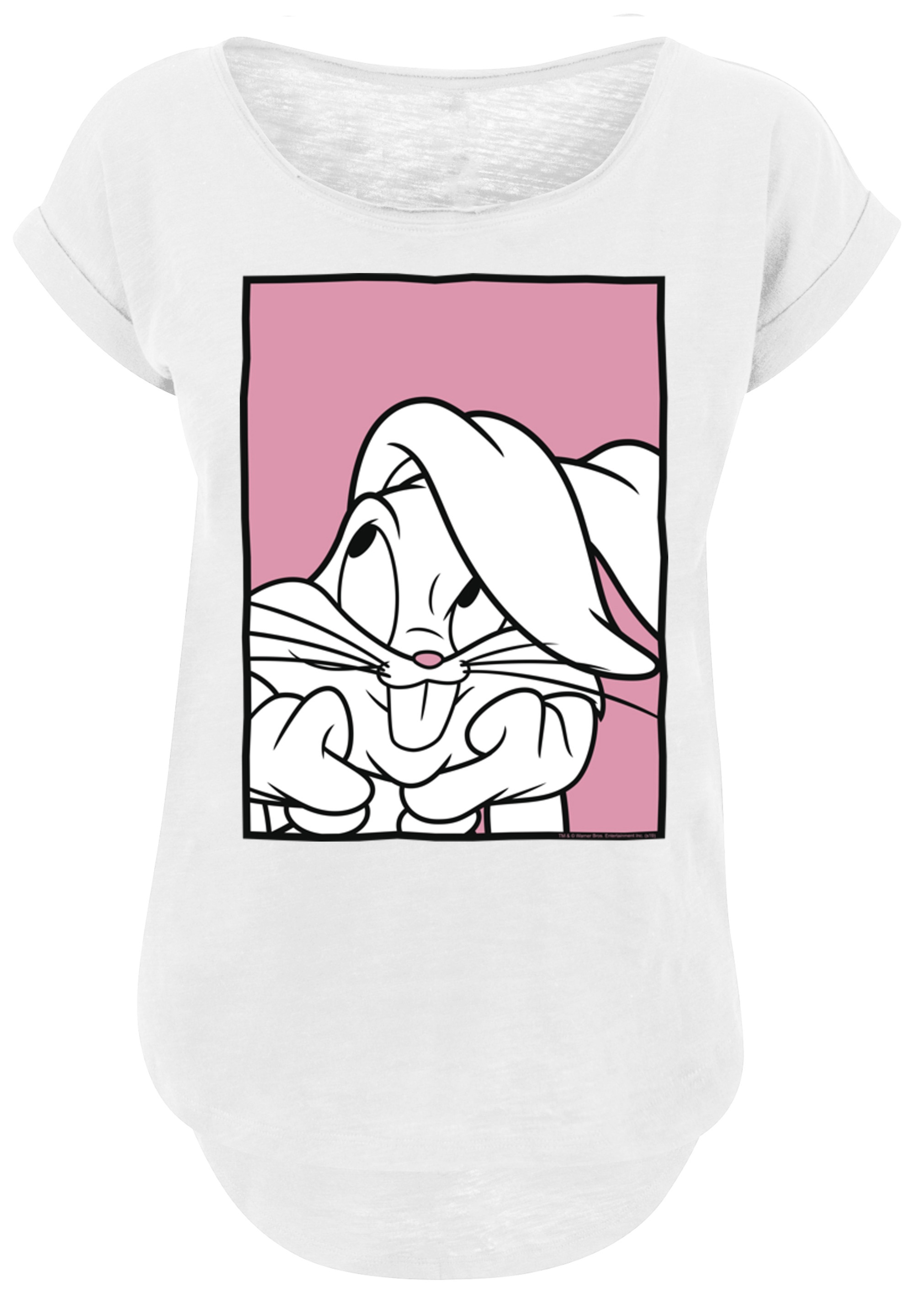 F4NT4STIC T-Shirt »Looney Tunes Bugs Bunny Adore«, Print
