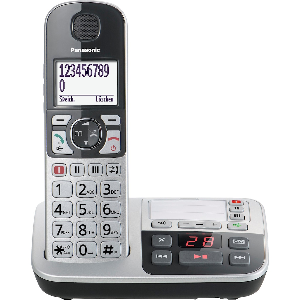 Panasonic Seniorentelefon »KX-TGE520«, (Mobilteile: 1)