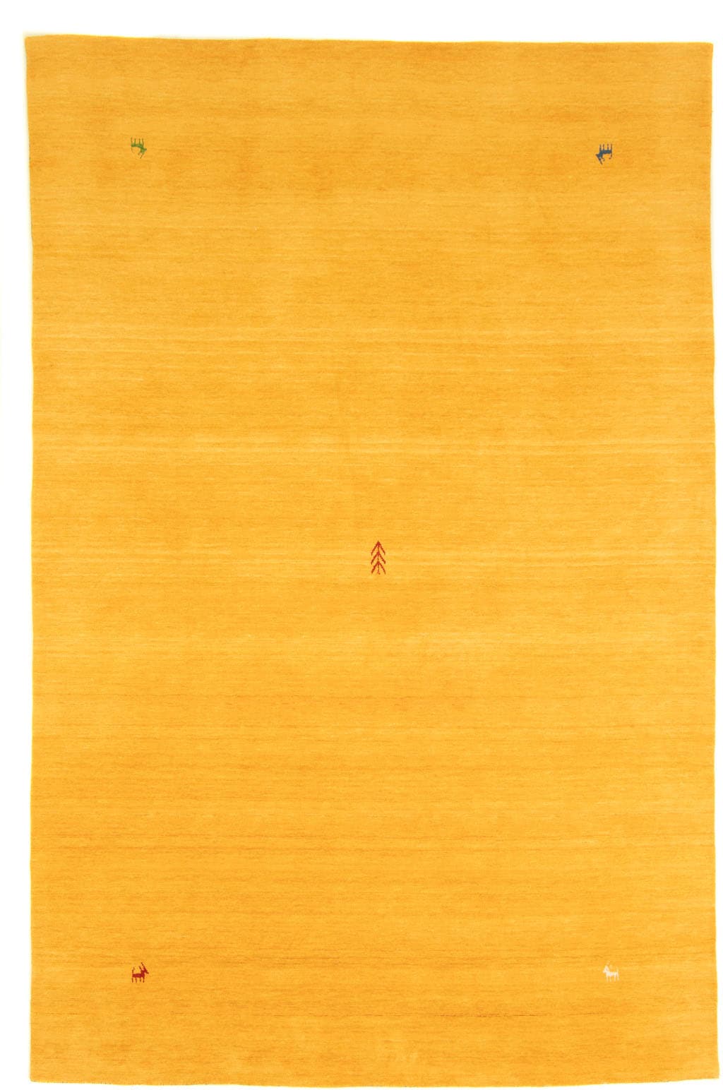 morgenland Wollteppich »Gabbeh Teppich Deluxe«, rechteckig, 15 mm Höhe