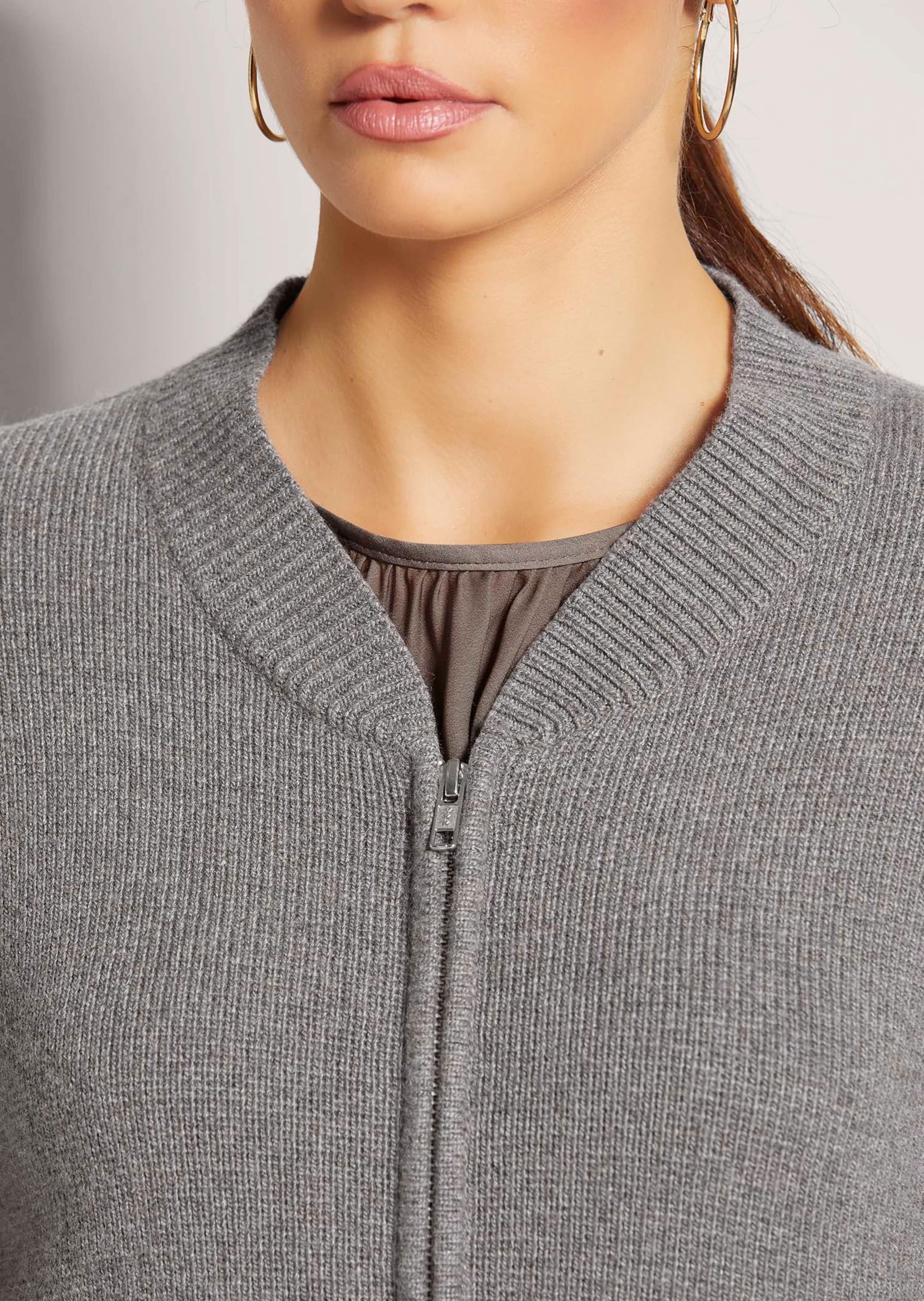 MADELEINE Strickjacke »Strickblouson Strick-Blouson«