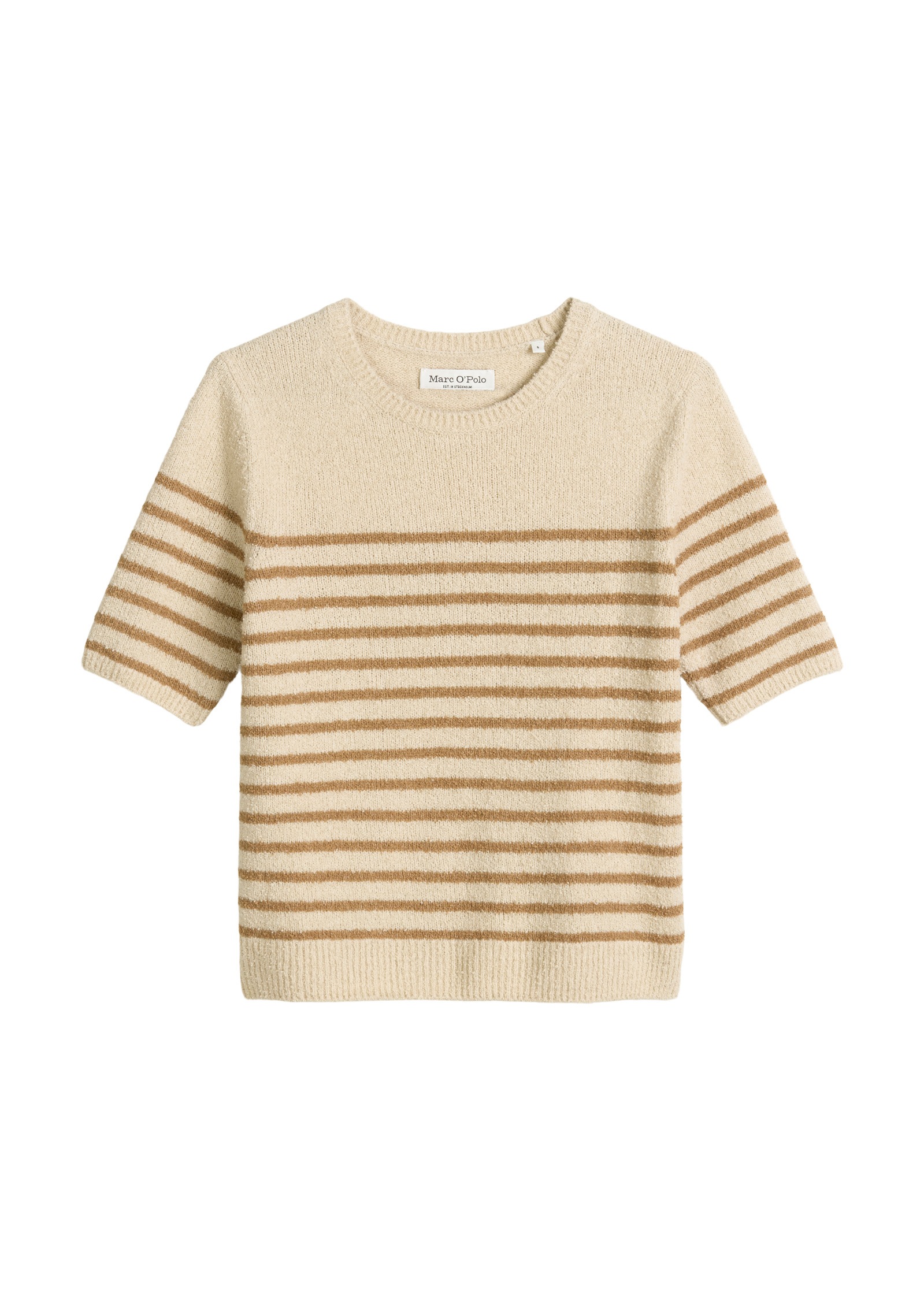 Marc O'Polo Rundhalspullover »aus Bouclé-Garn«
