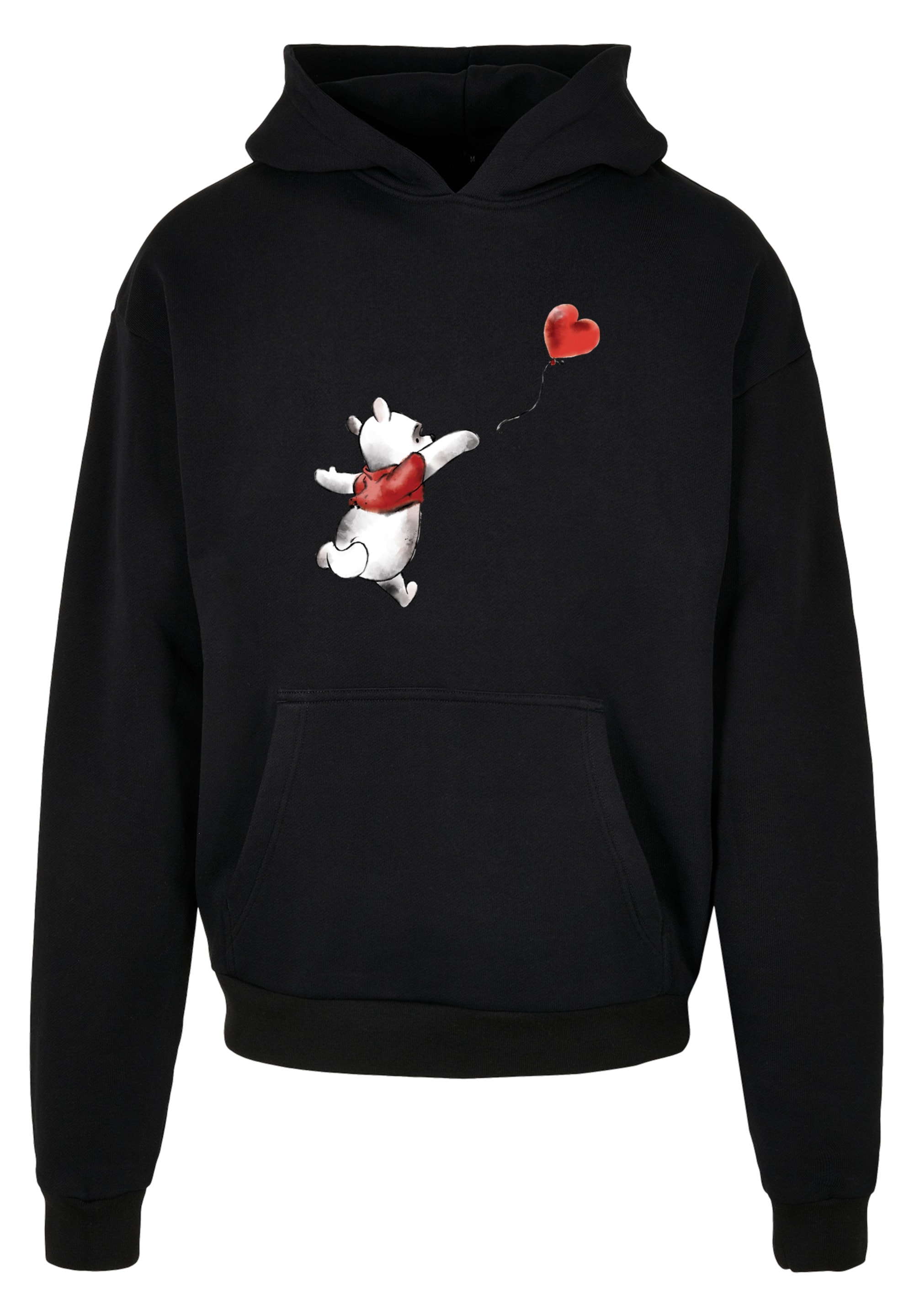 F4NT4STIC Sweatshirt »Disney Winnie The Pooh & Balloon«, Herren,Premium Merch,Oversize,Kapuzenpullover,Bedruckt