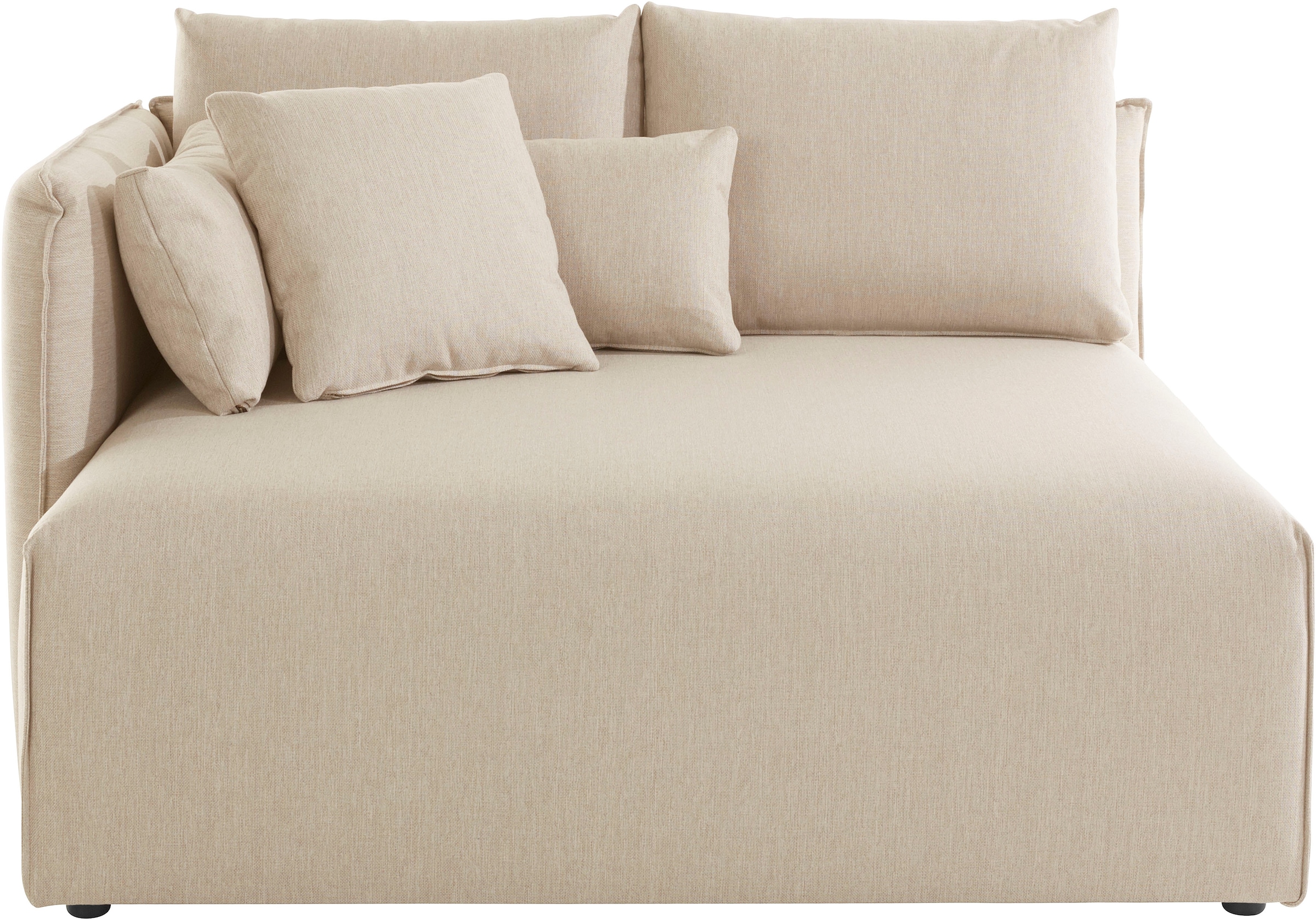 andas Ottomane »Nöre«, kurzes Lounge-Modul - zum Zusammenstellen, Breite 138 cm, Tiefe 128 cm