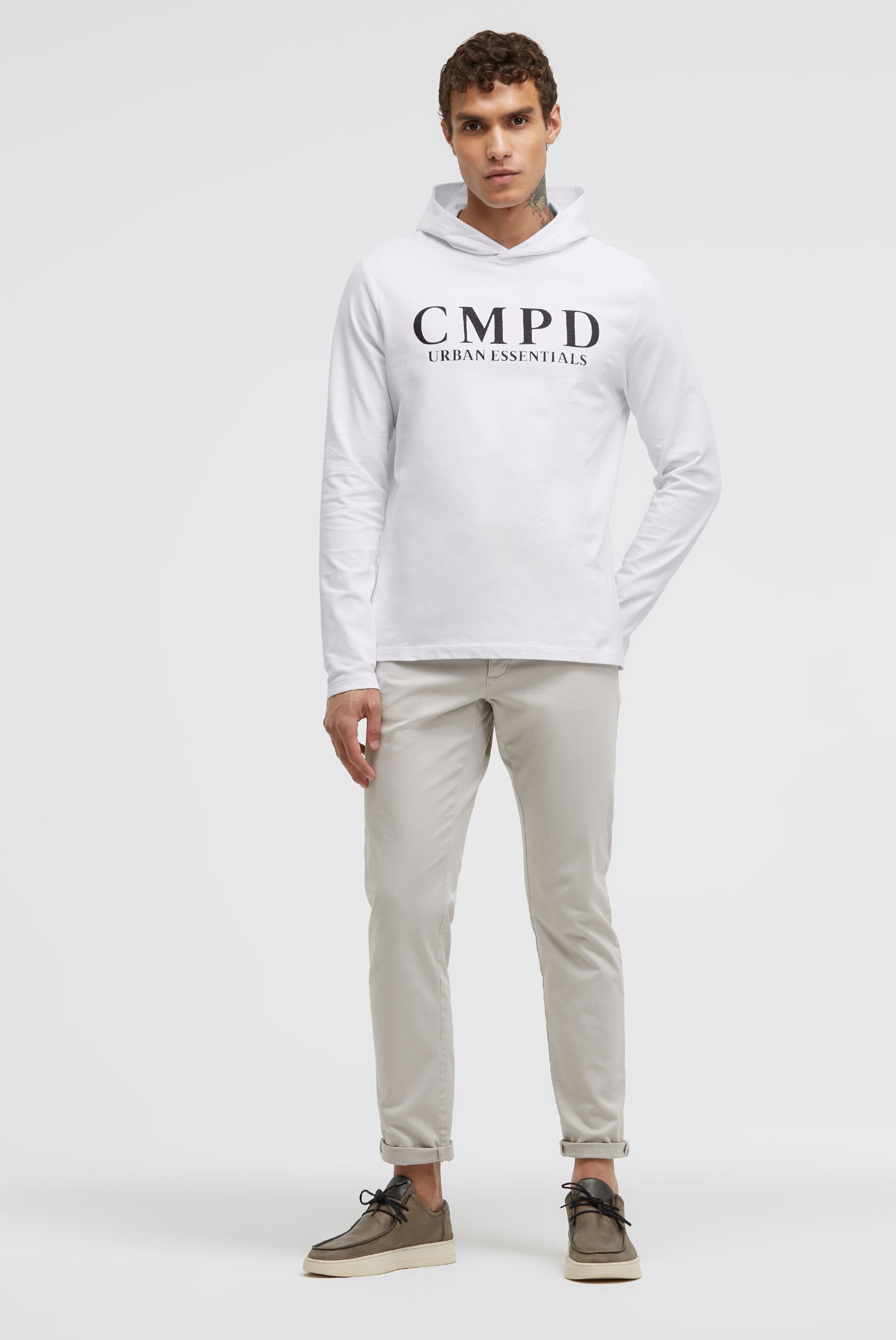 CMPD Langarmshirt aus Baumwolle