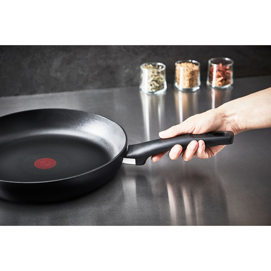 Tefal Pfannen-Set »Hard Titanium On«, Aluminium, (Set, 2 tlg.)